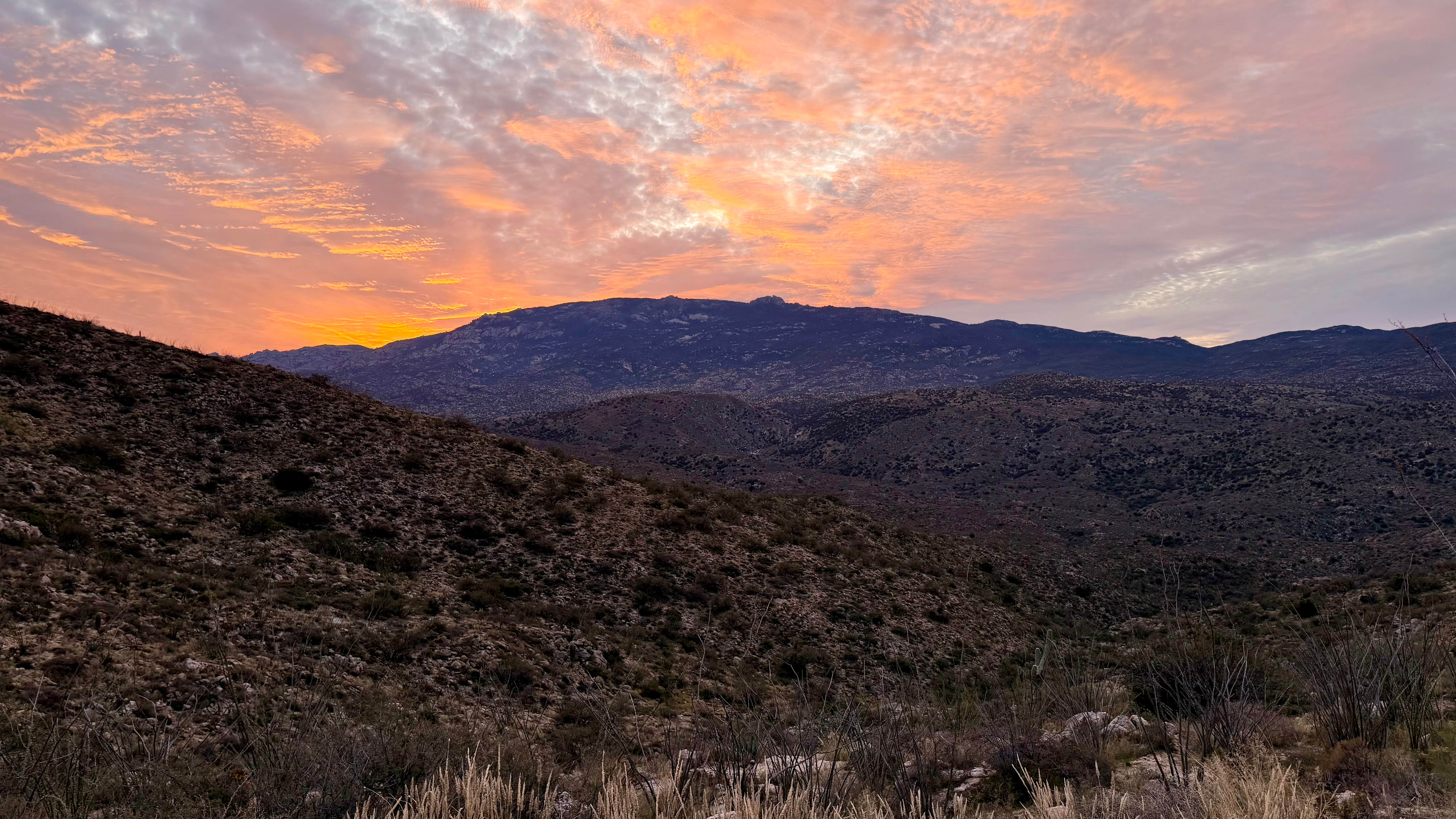 Stephen L.'s photo of a dispersed camping area at Redington Pass - Dispersed Camping near Oro Valley, AZ