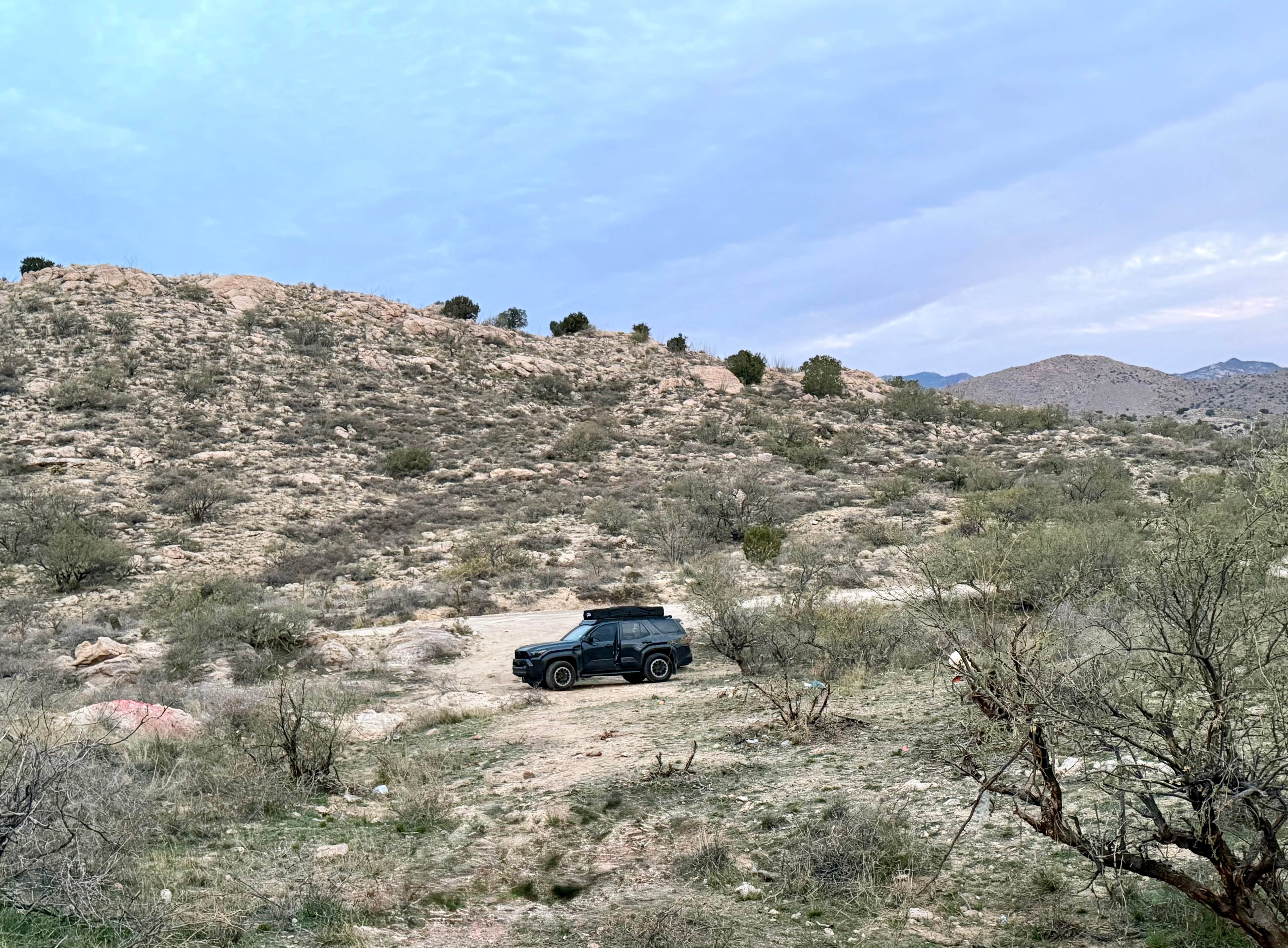 Redington Pass - Dispersed Camping