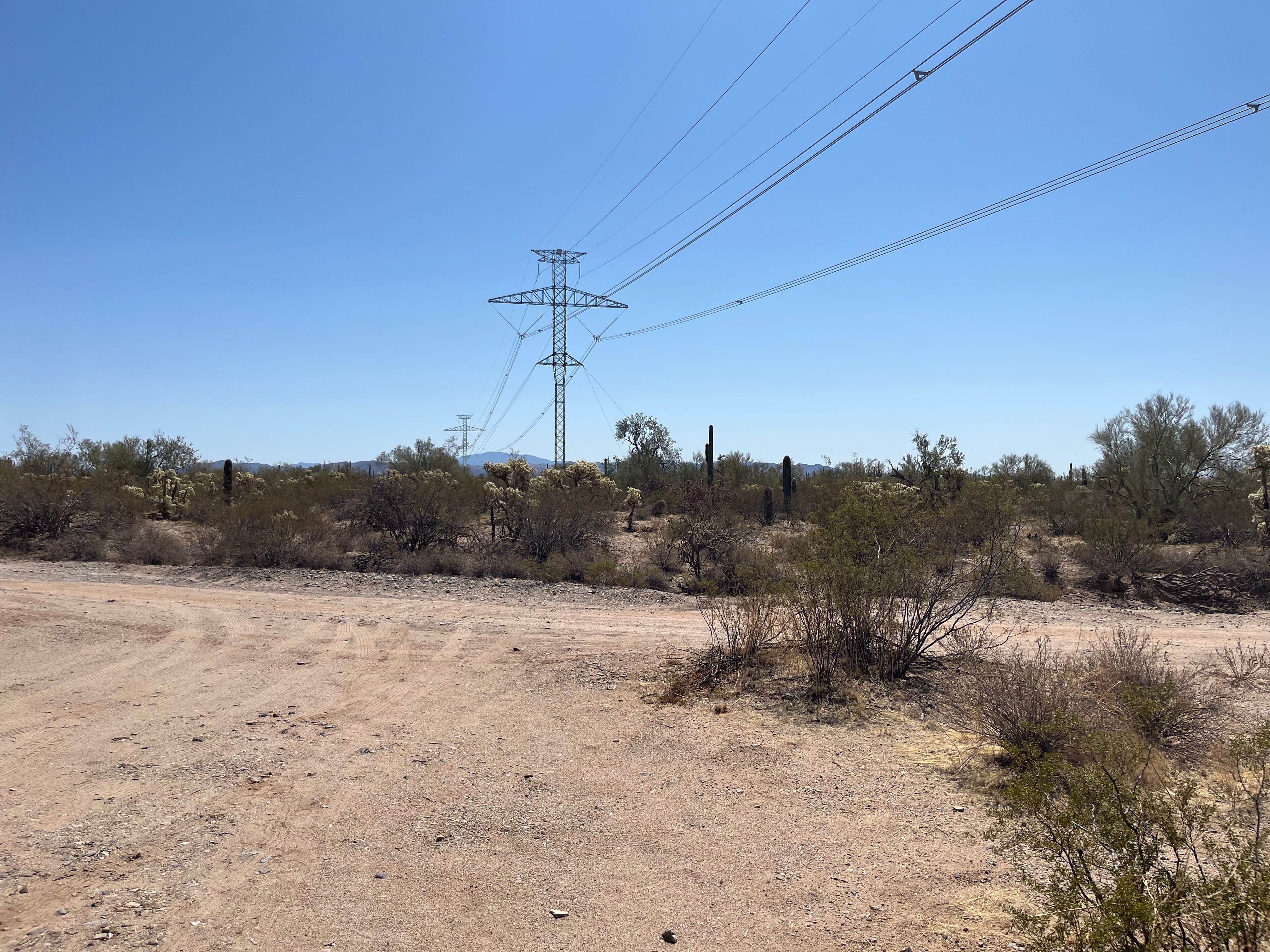 Camper-submitted photo at Redrock Trail Head Dispersed near Eloy, AZ