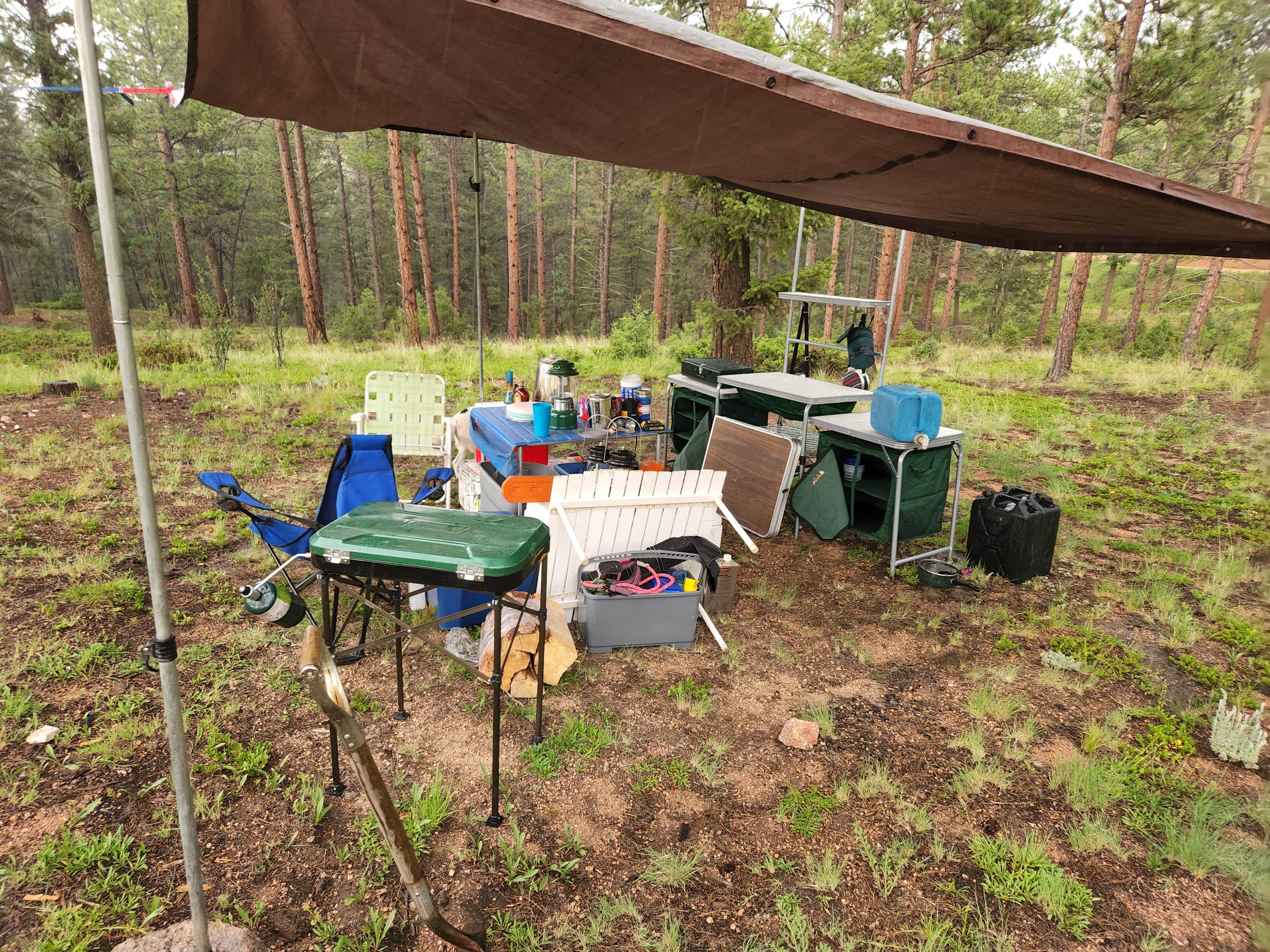 Camper-submitted photo at Redskin Creek Rd Dispersed Campsite near Watkins, CO