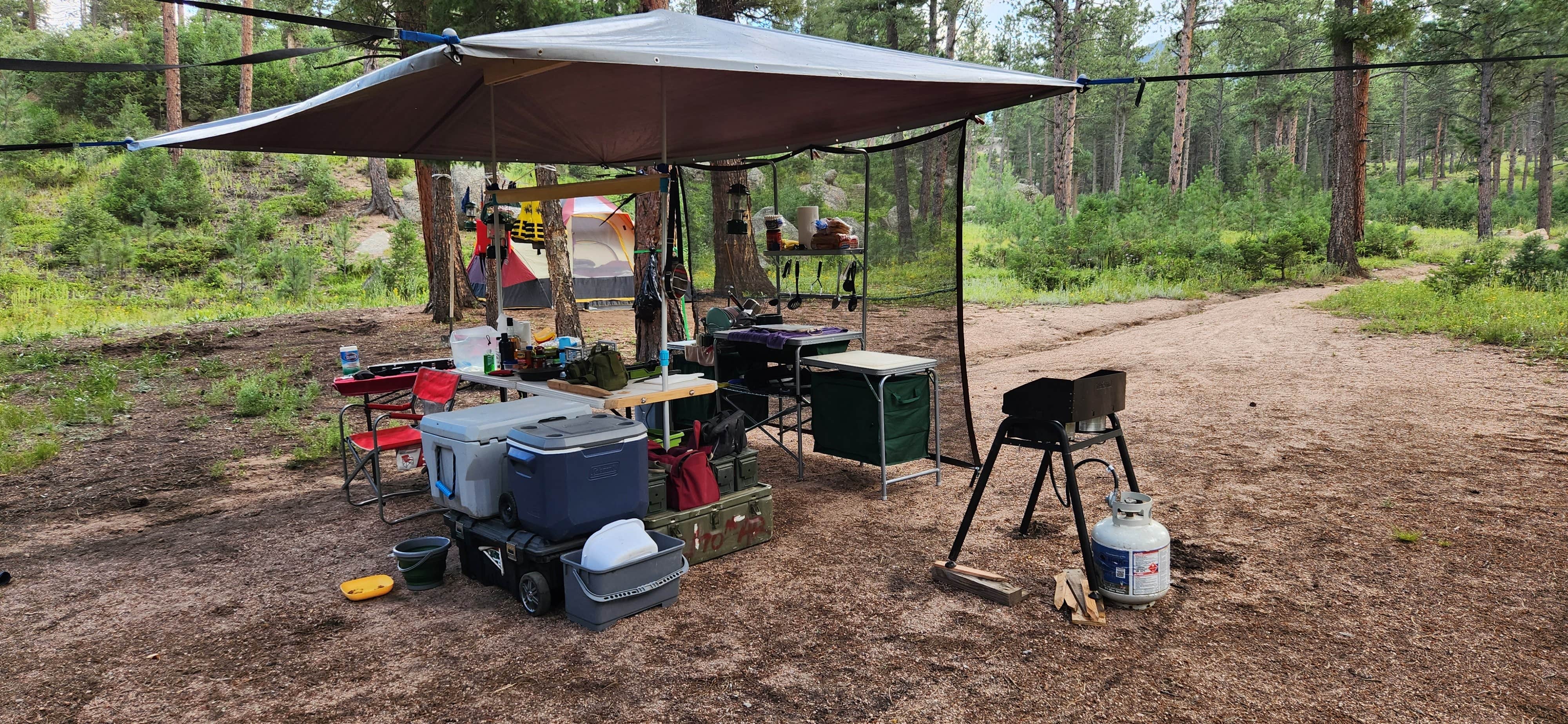 Camper-submitted photo at Redskin Creek Rd Dispersed Campsite near Watkins, CO