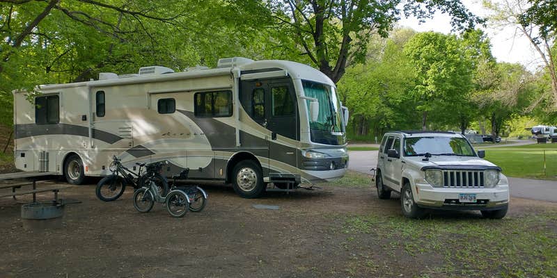 Camper submitted image from Redwood Lodge — Camden State Park