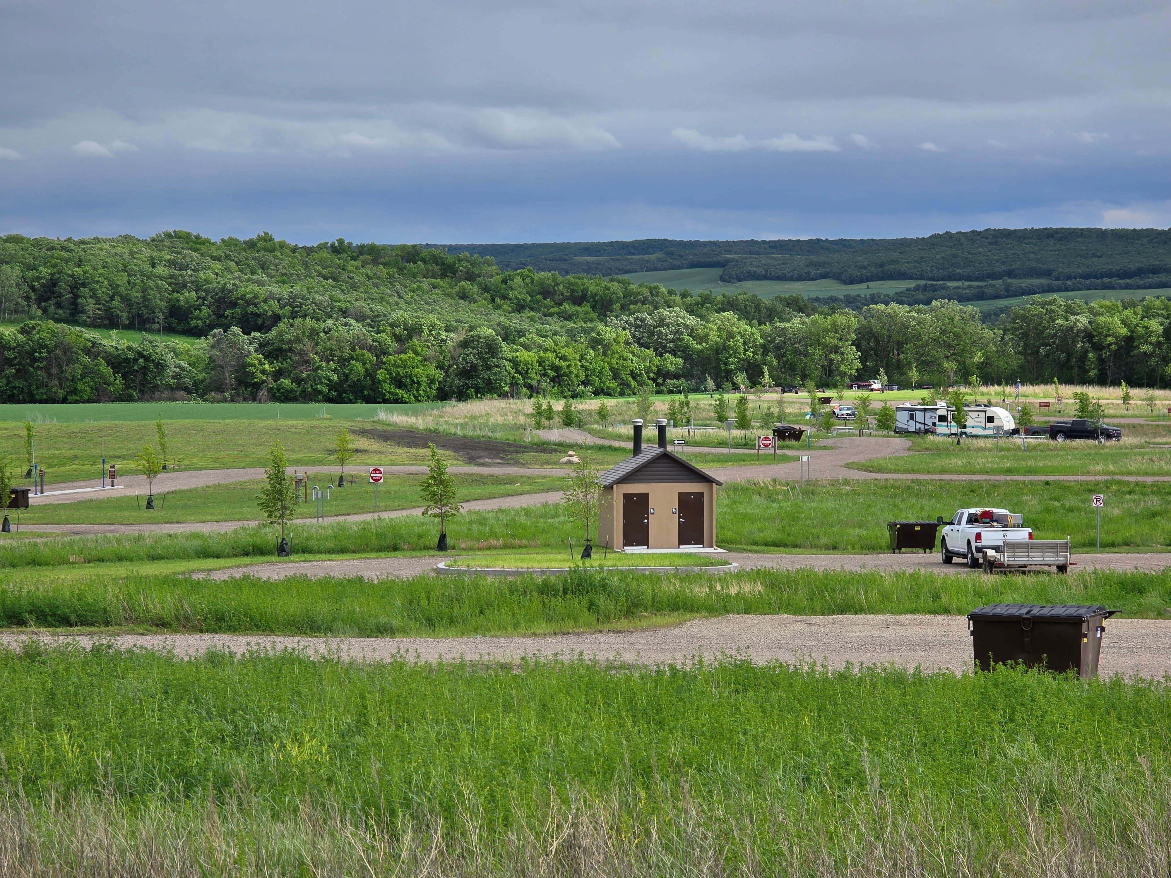 Camping near Legion: Pembina Gorge State Park Campground, Walhalla, North Dakota