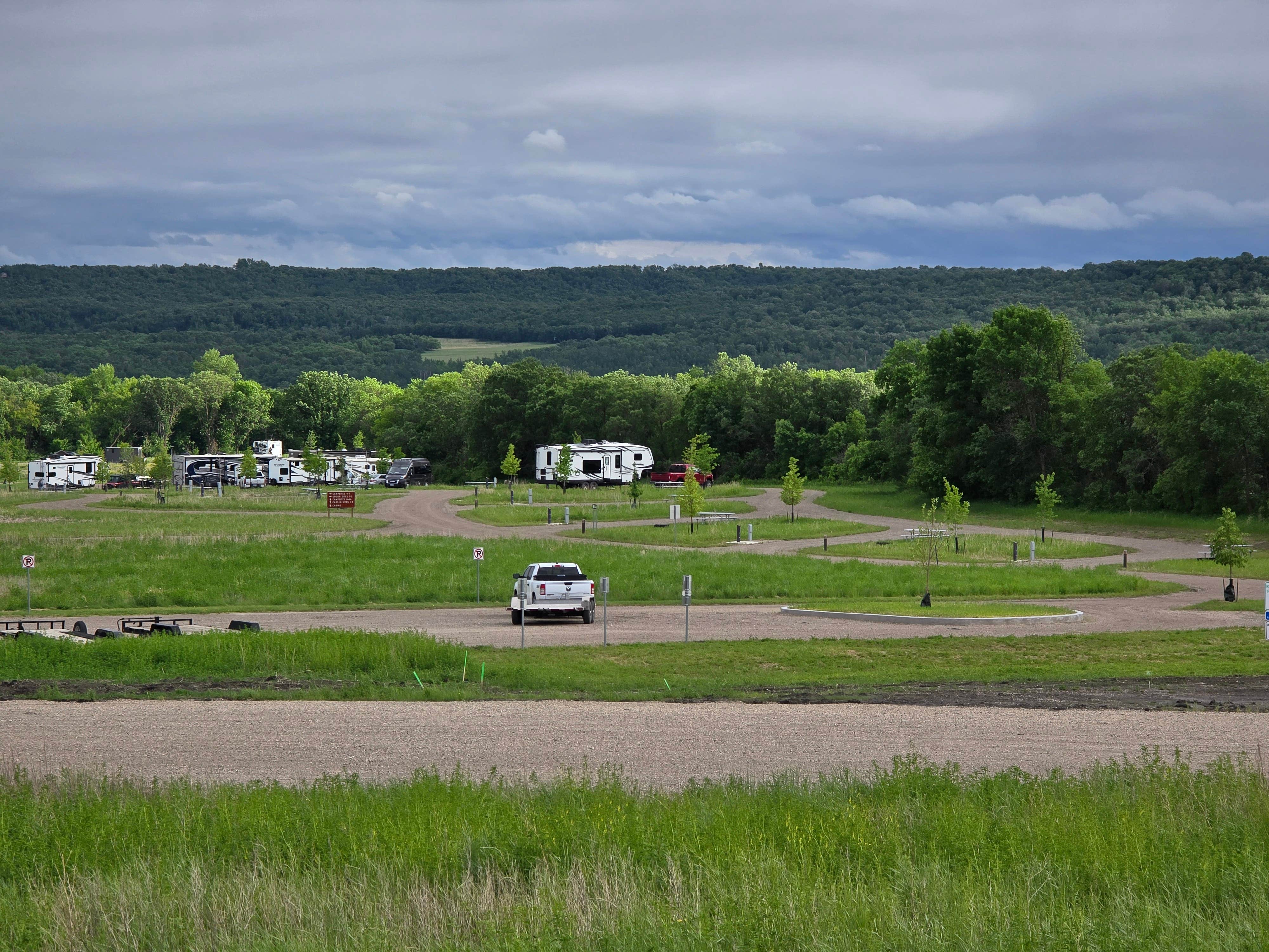 Camper-submitted photo at Pembina Gorge State Park Campground near Cavalier, ND