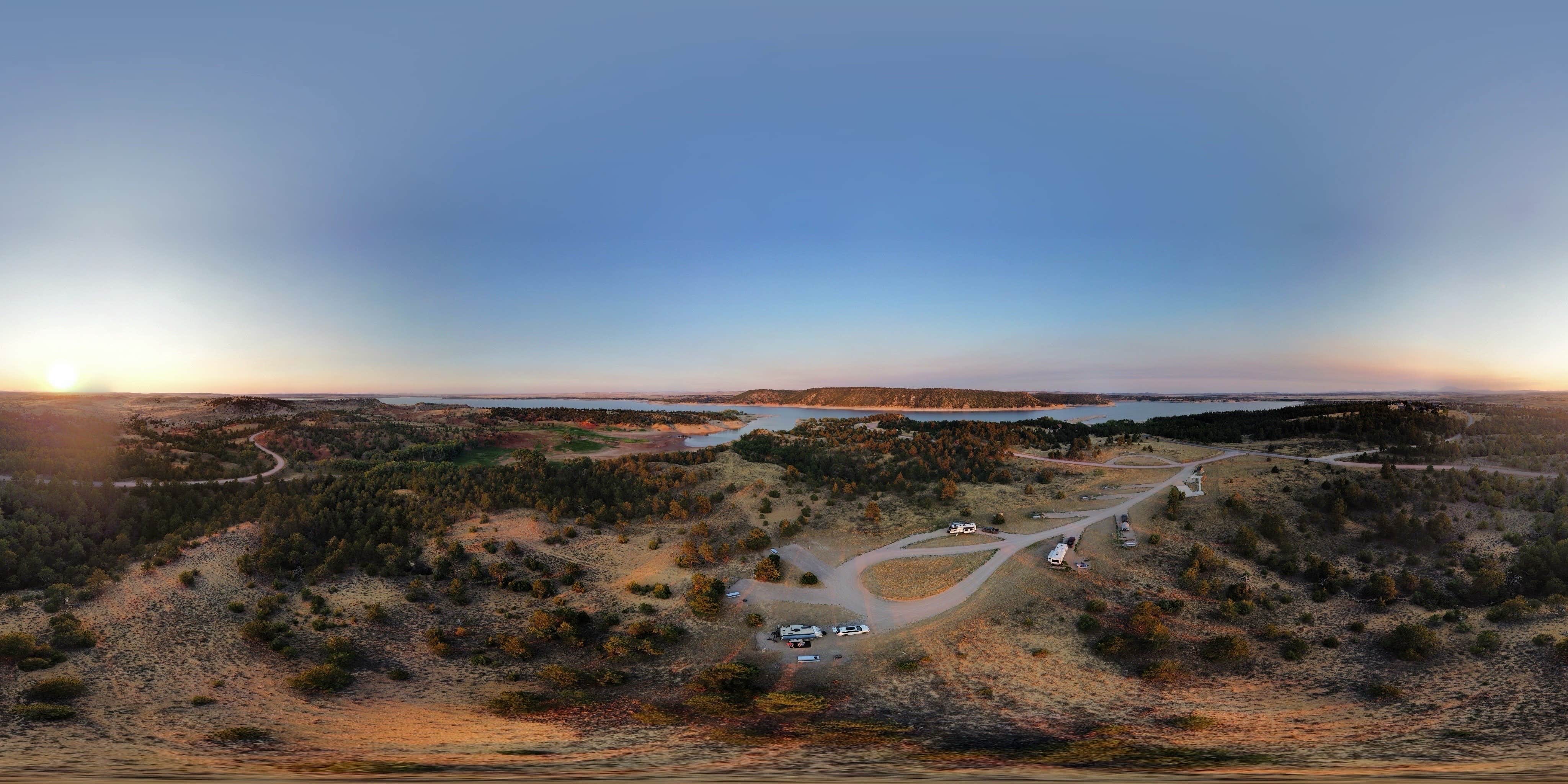 Camper-submitted photo at Reno Cove — Glendo State Park near Guernsey, WY