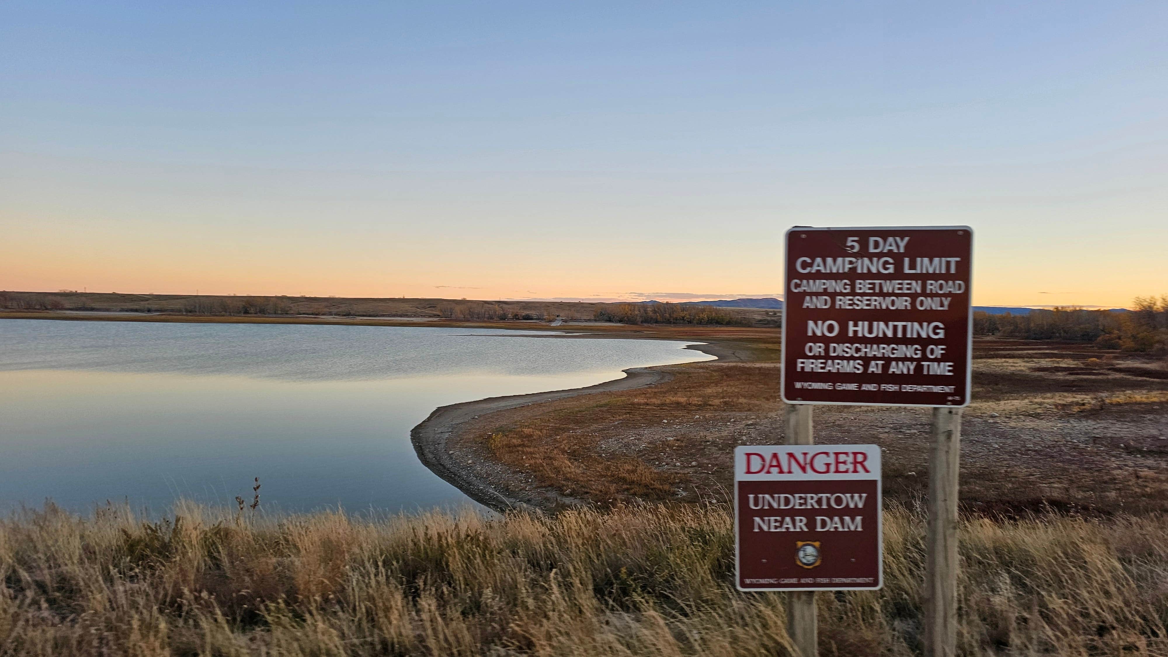 Camper-submitted photo at Wheatland Reservoir #1 - Public Access Area near Hartville, WY