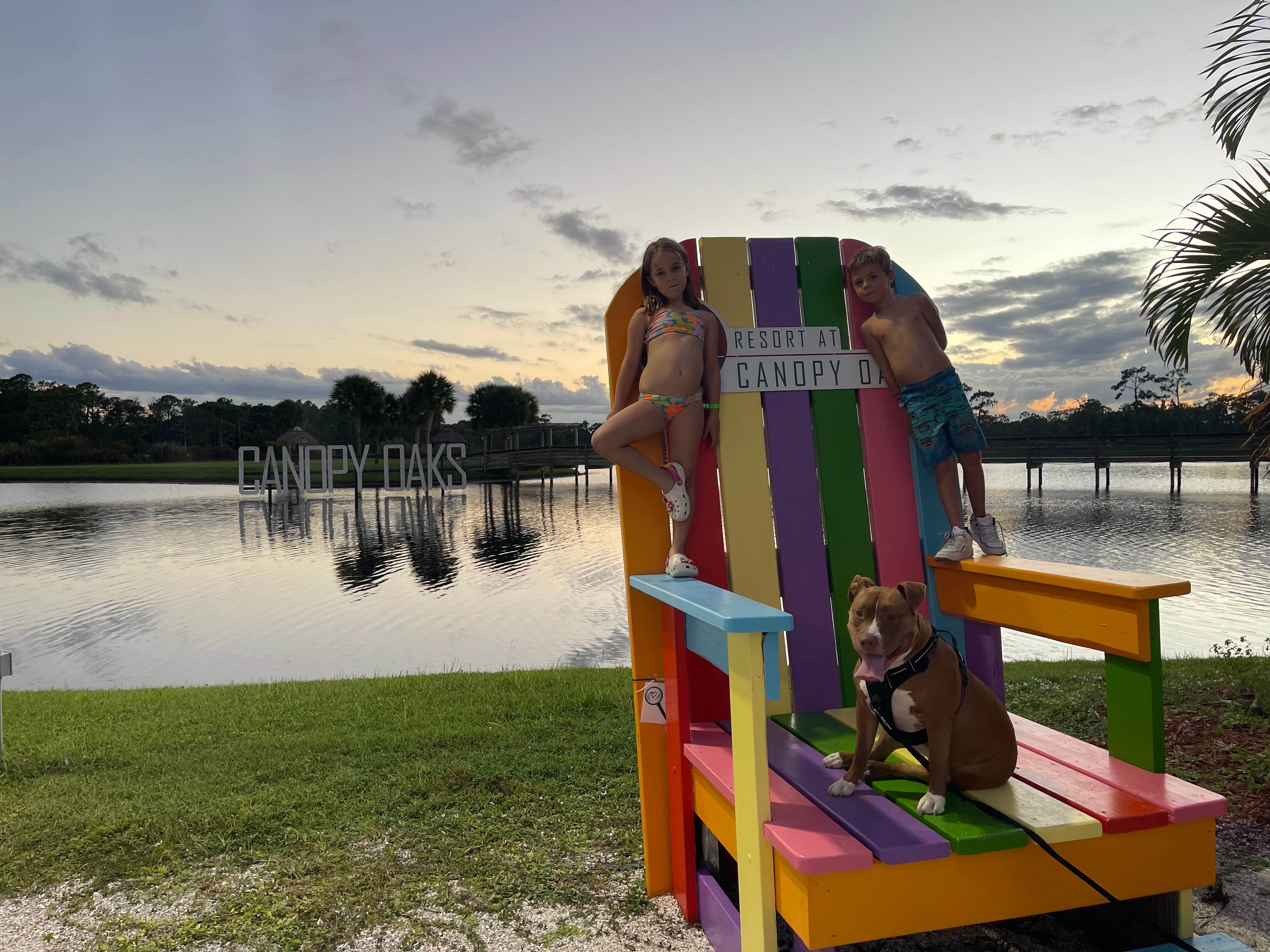 Joe R.'s photo of camping with pets at Resort at Canopy Oaks near Sebring, FL