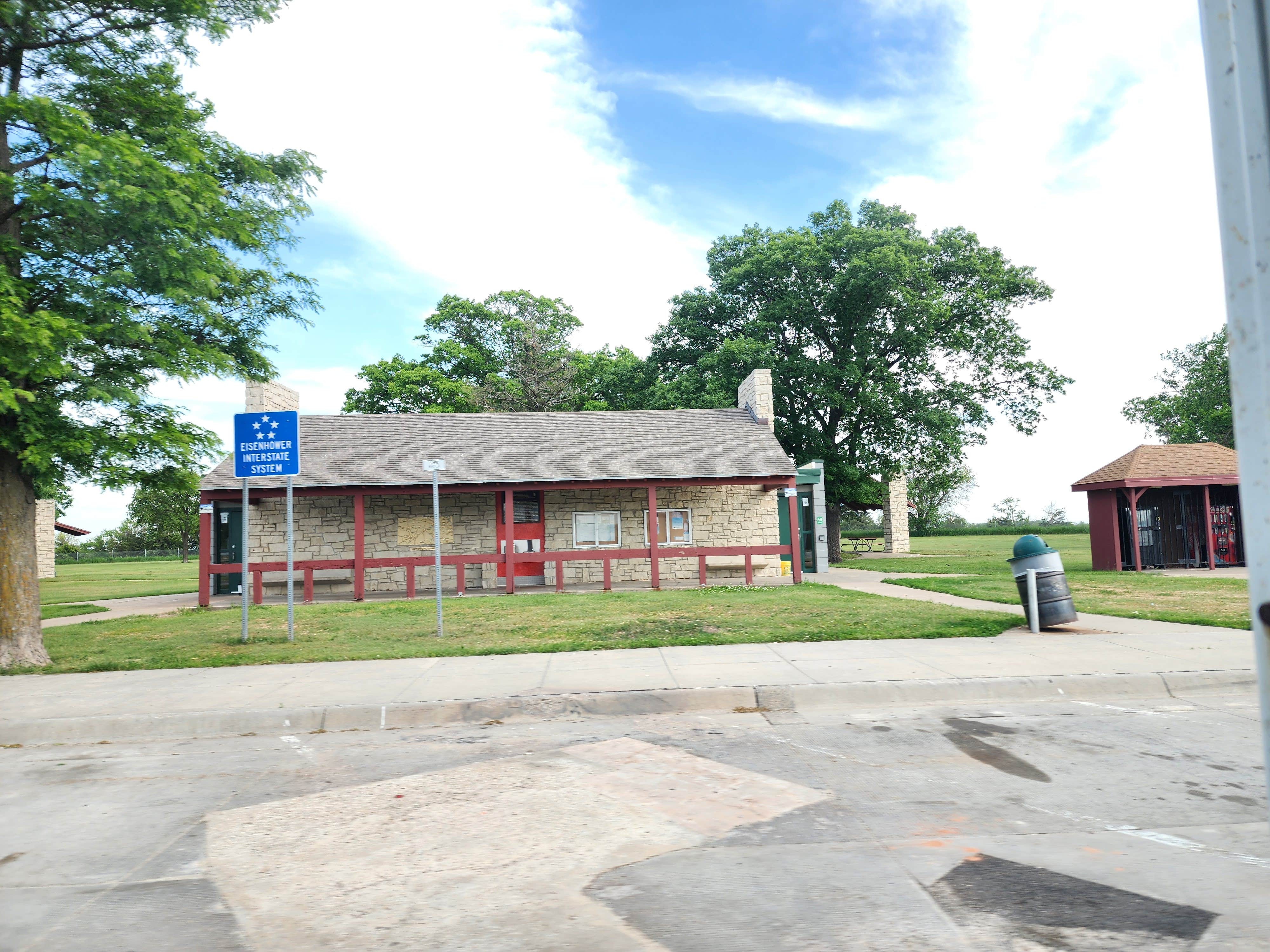 Camper-submitted photo at Rest Area I-70 near Manhattan, KS