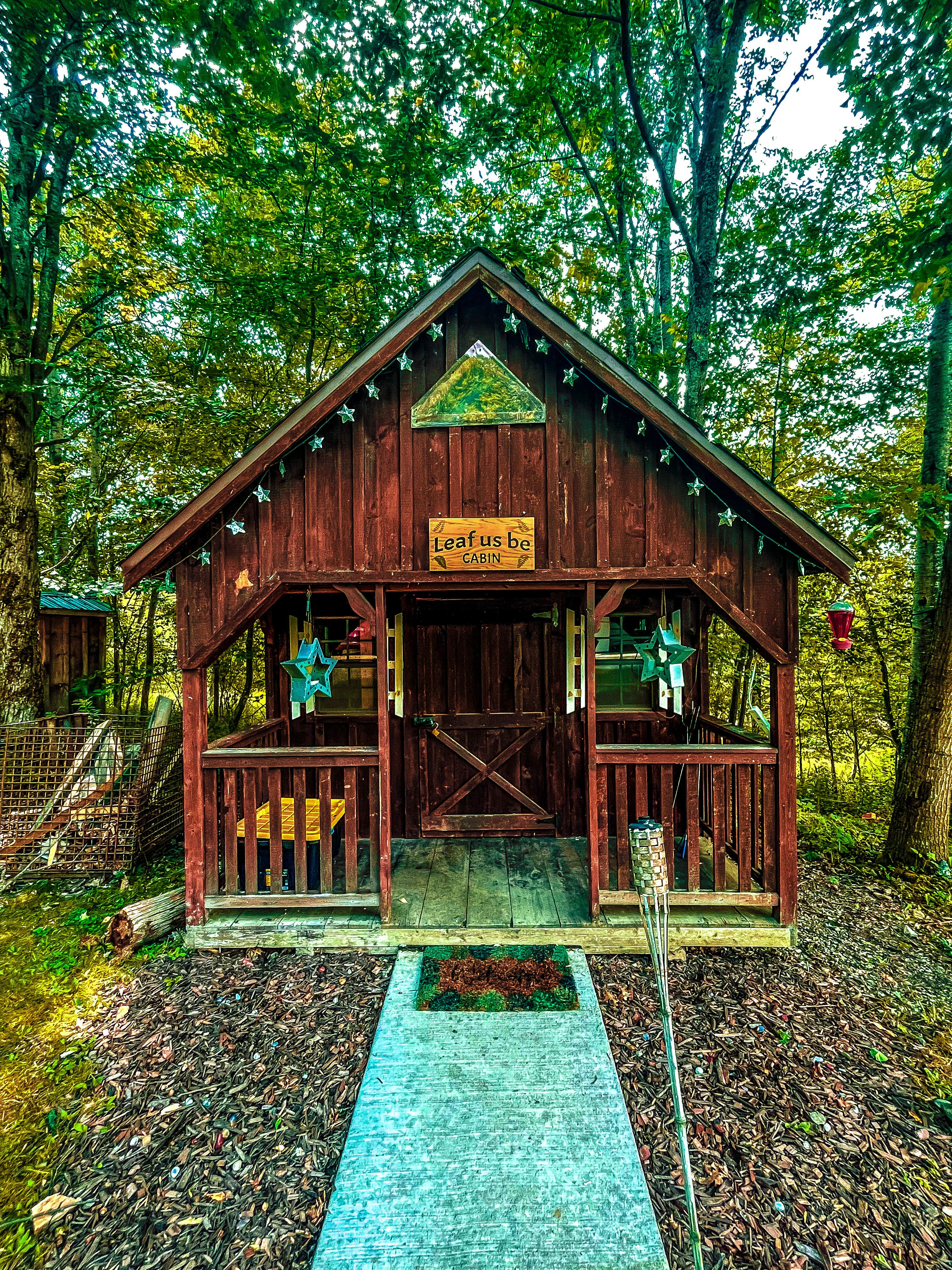 Amy Marie K.'s photo of a cabin at Retreat at Fern Hill near Java Center, NY