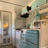 Review photo of Retro Camper with Desert Mountain View by Lynda M., April 24, 2024