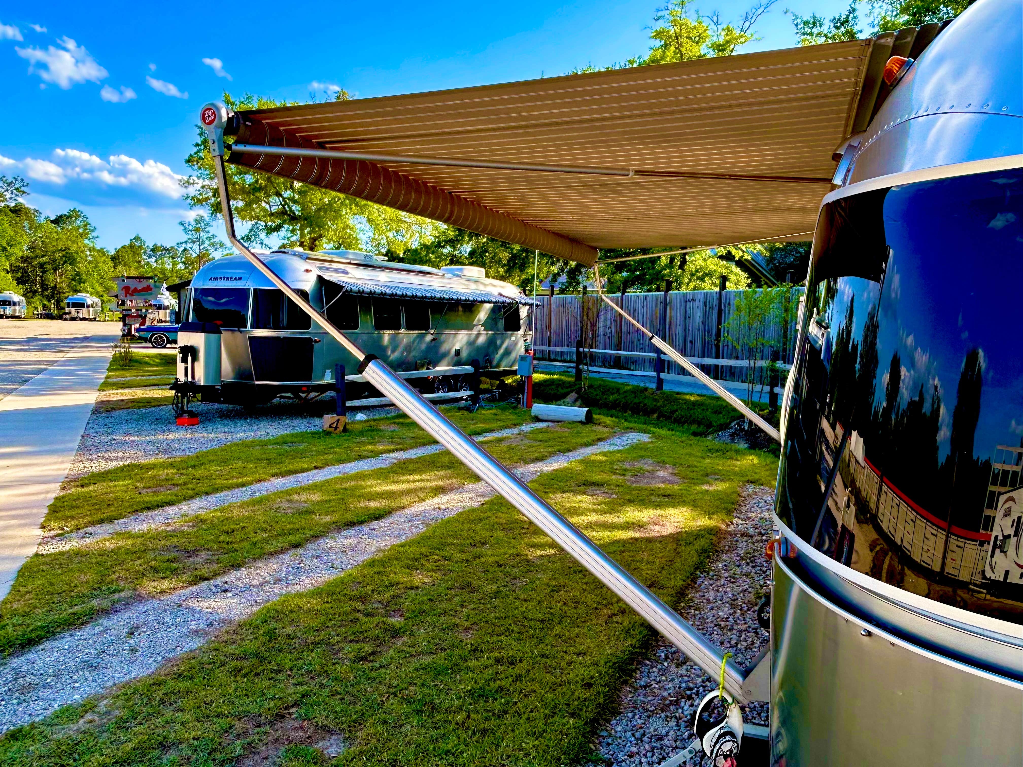 allen M.'s photo of rv camping at Retroville 1960s-70 Drive In Movie/TV Themed RV Park near Vernon, FL