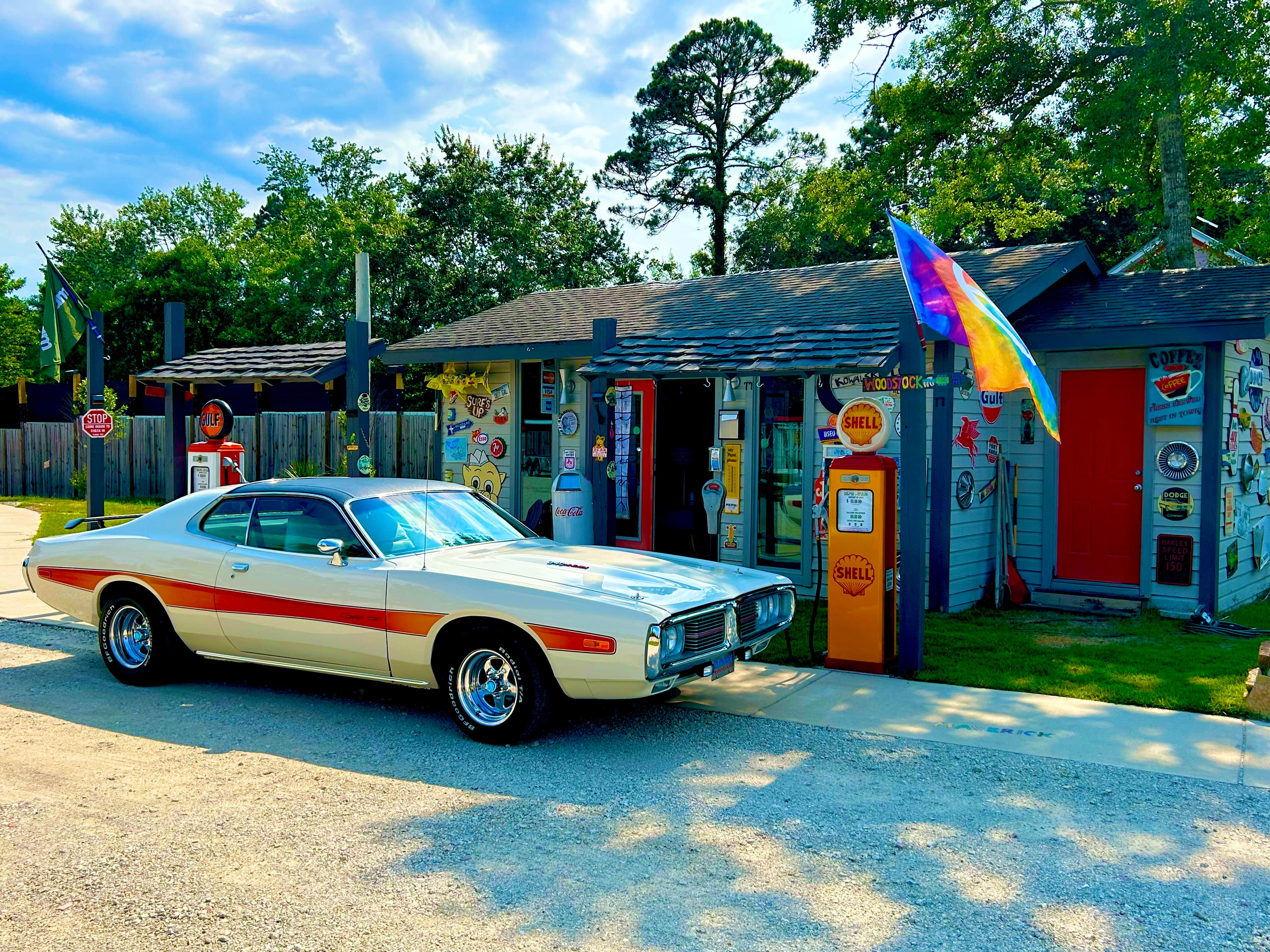 Camper submitted image from Retroville 1960s-70 Drive In Movie/TV Themed RV Park - 3