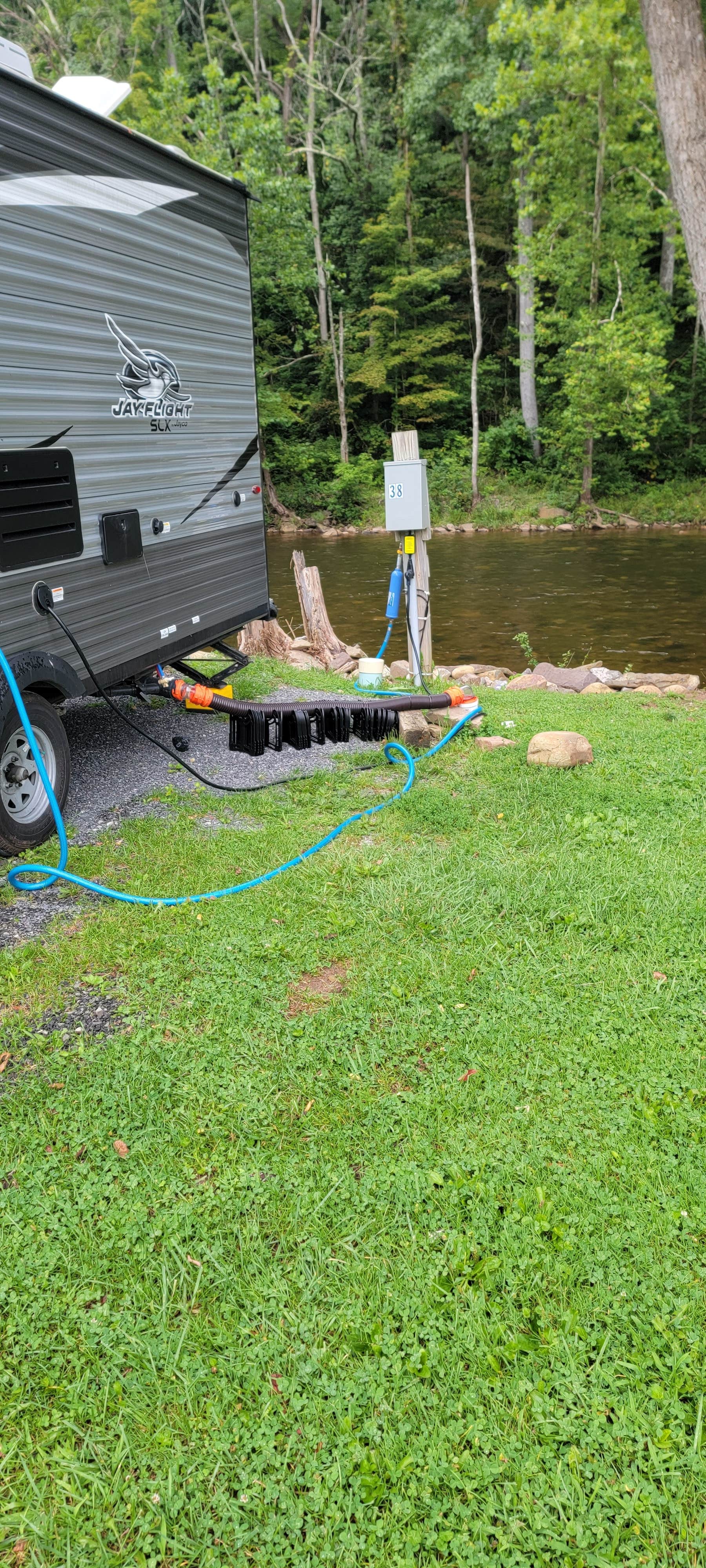 Camper-submitted photo at Revelle’s River Resort near Glady, WV