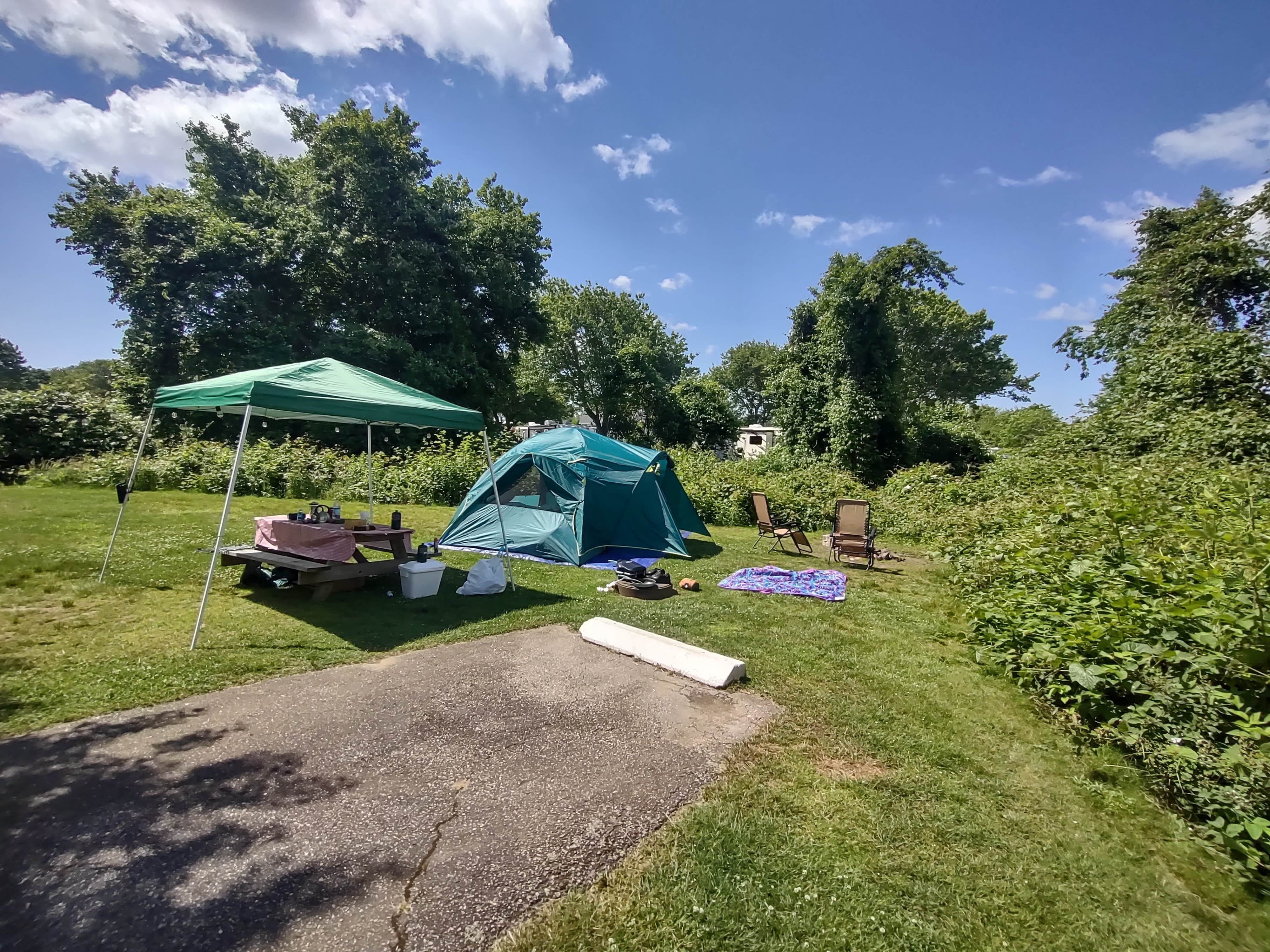Bill C.'s photo at Fishermens Memorial State Park Campground near Bradford, RI