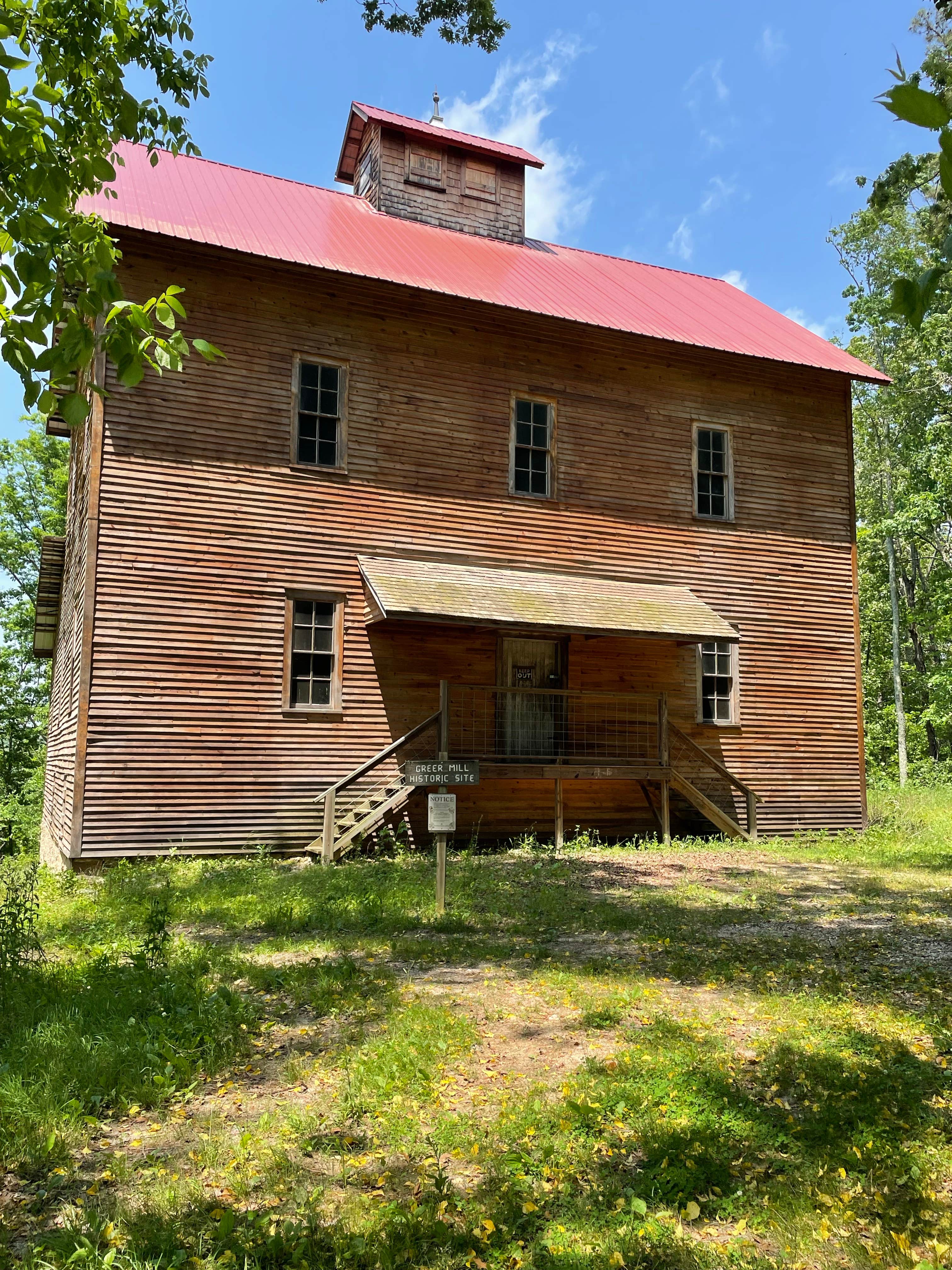 Stephanie  W.'s photo of glamping accommodations at Richard's Canoe Rental & Campground near West Plains, MO