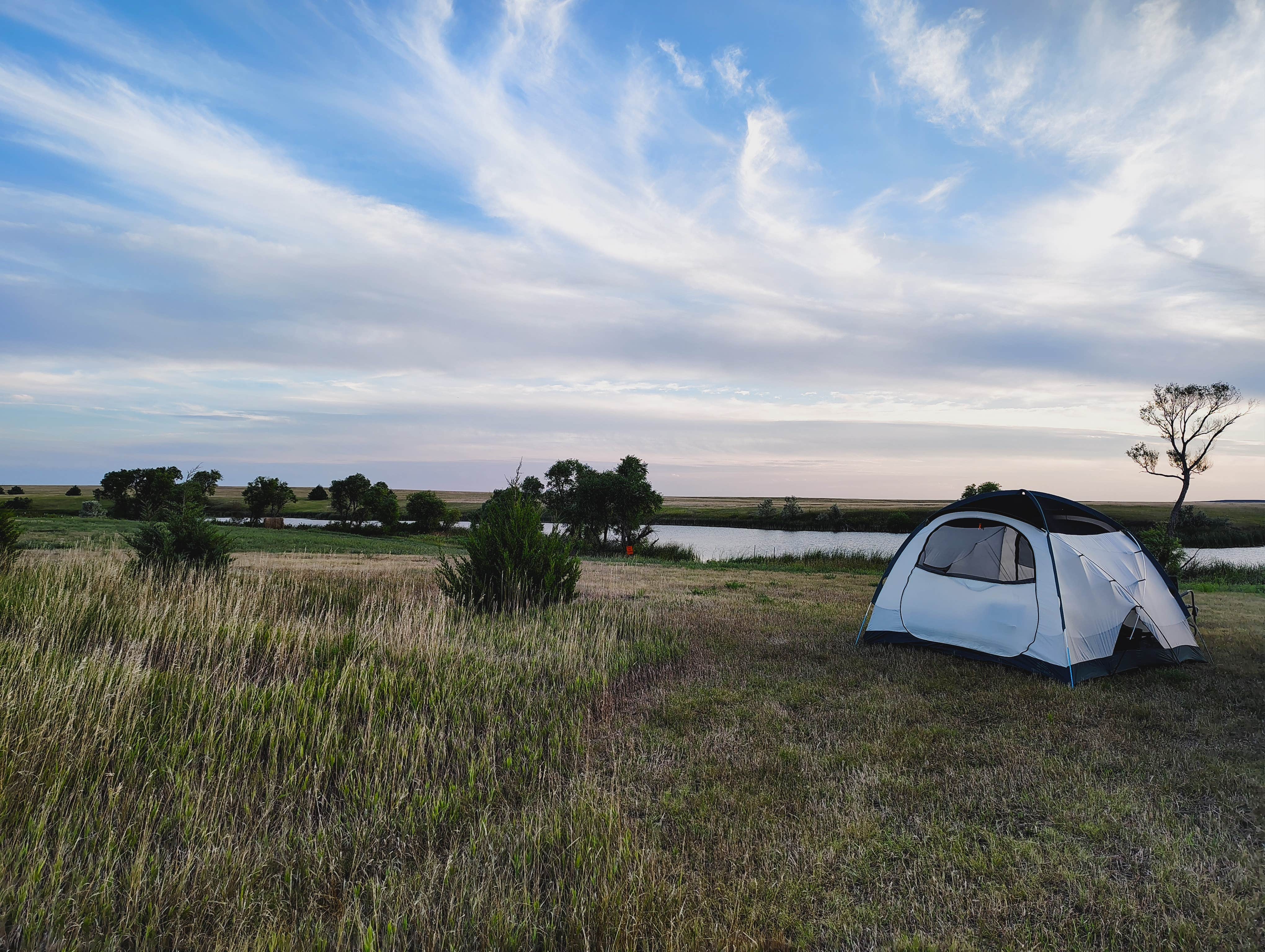 Camping near Griffin City Park: Richland Dam and Recreation Area, Fort Pierre, South Dakota