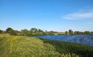 brian's photo of a dispersed camping area at Richland reservoir dispersed camping near Pierre, SD