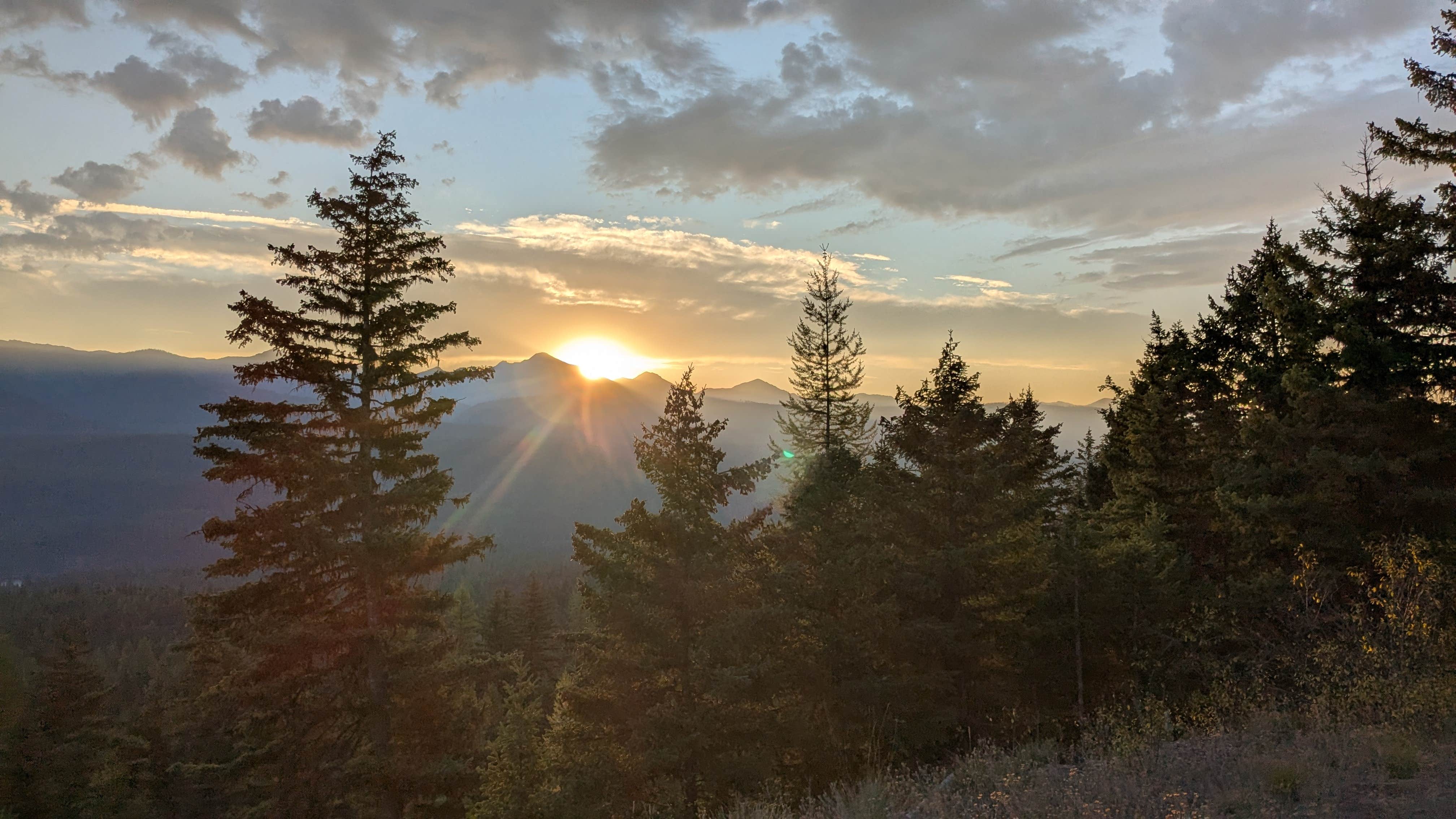 David M.'s photo of a dispersed camping area at Richmond Marshall hookup trail dispersed campsite near Missoula, MT