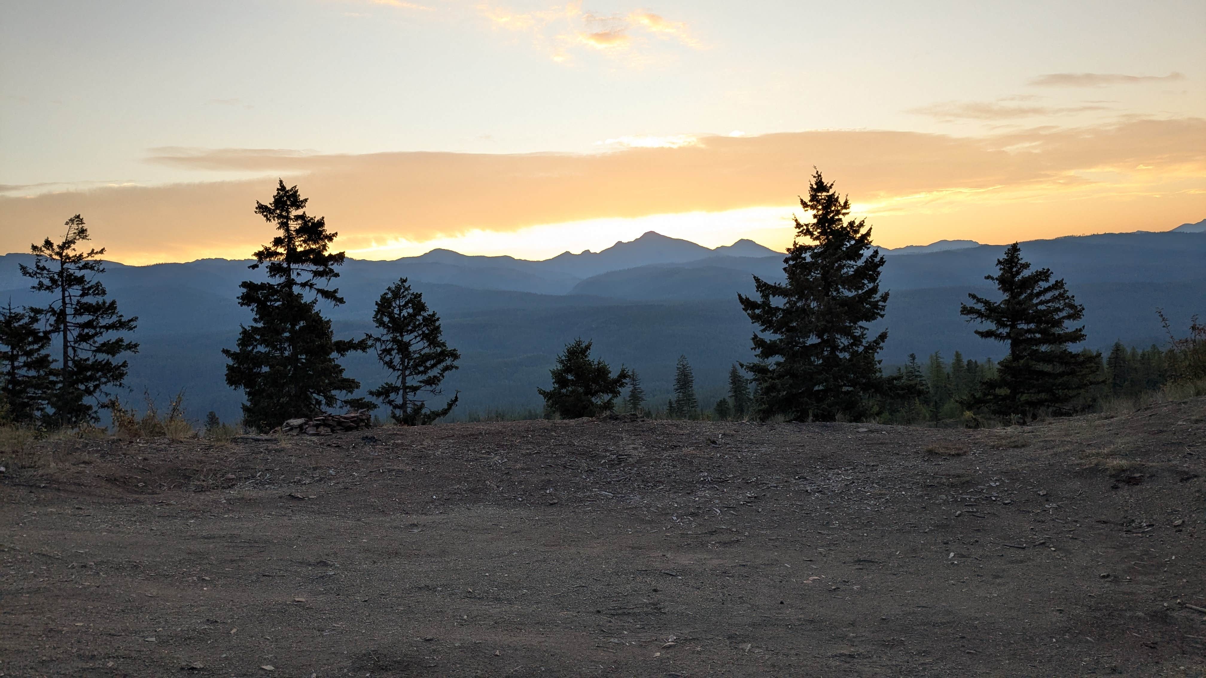 Camper-submitted photo at Richmond Marshall hookup trail dispersed campsite near Arlee, MT