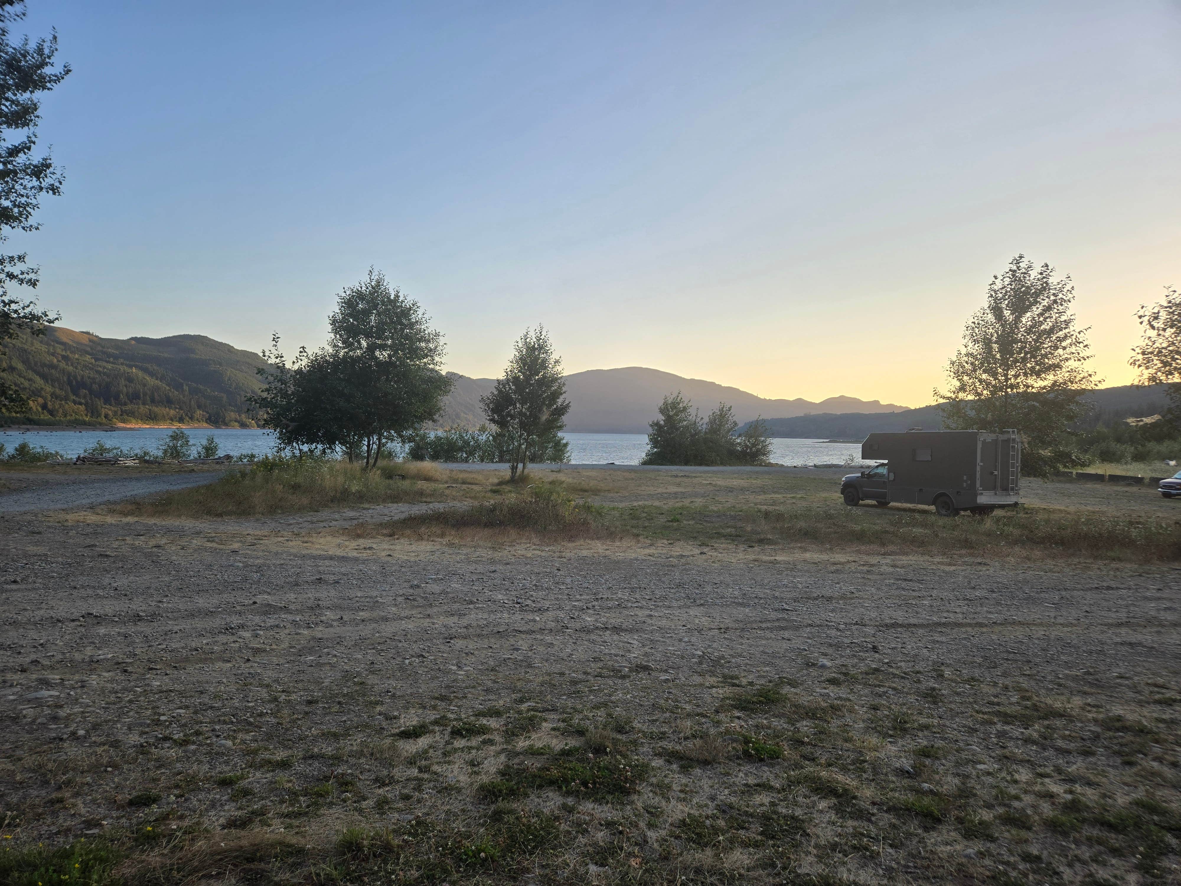 Camper-submitted photo at riffe lake near Randle, WA