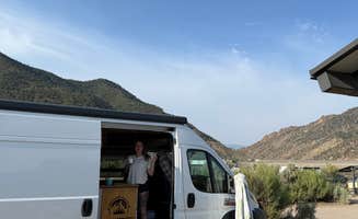 Vanessa C.'s photo of rv camping at Rifle Gap State Park Campground near Rifle, CO