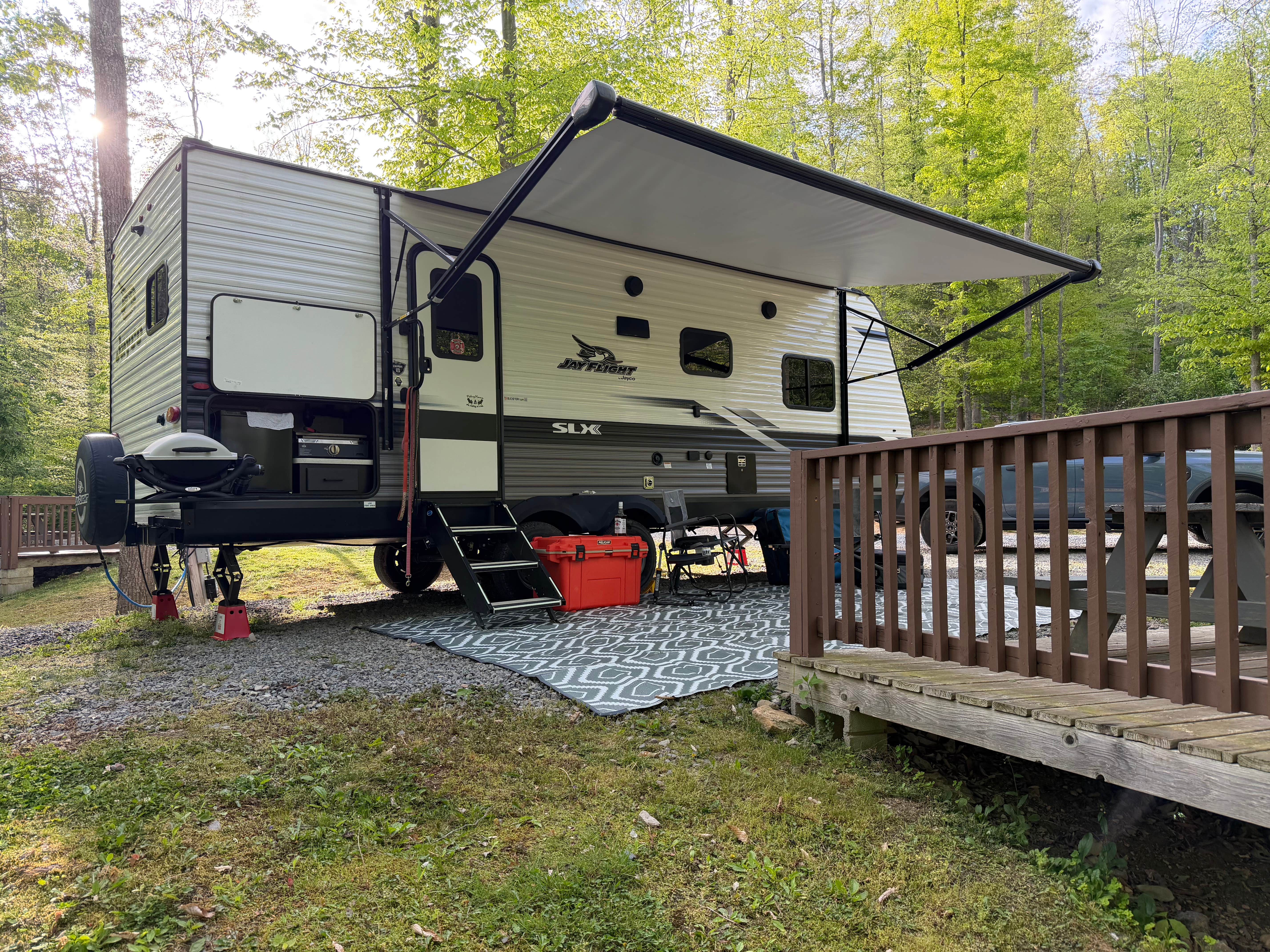 okey C.'s photo of rv camping at Rifrafters Campground near Keslers Cross Lanes, WV