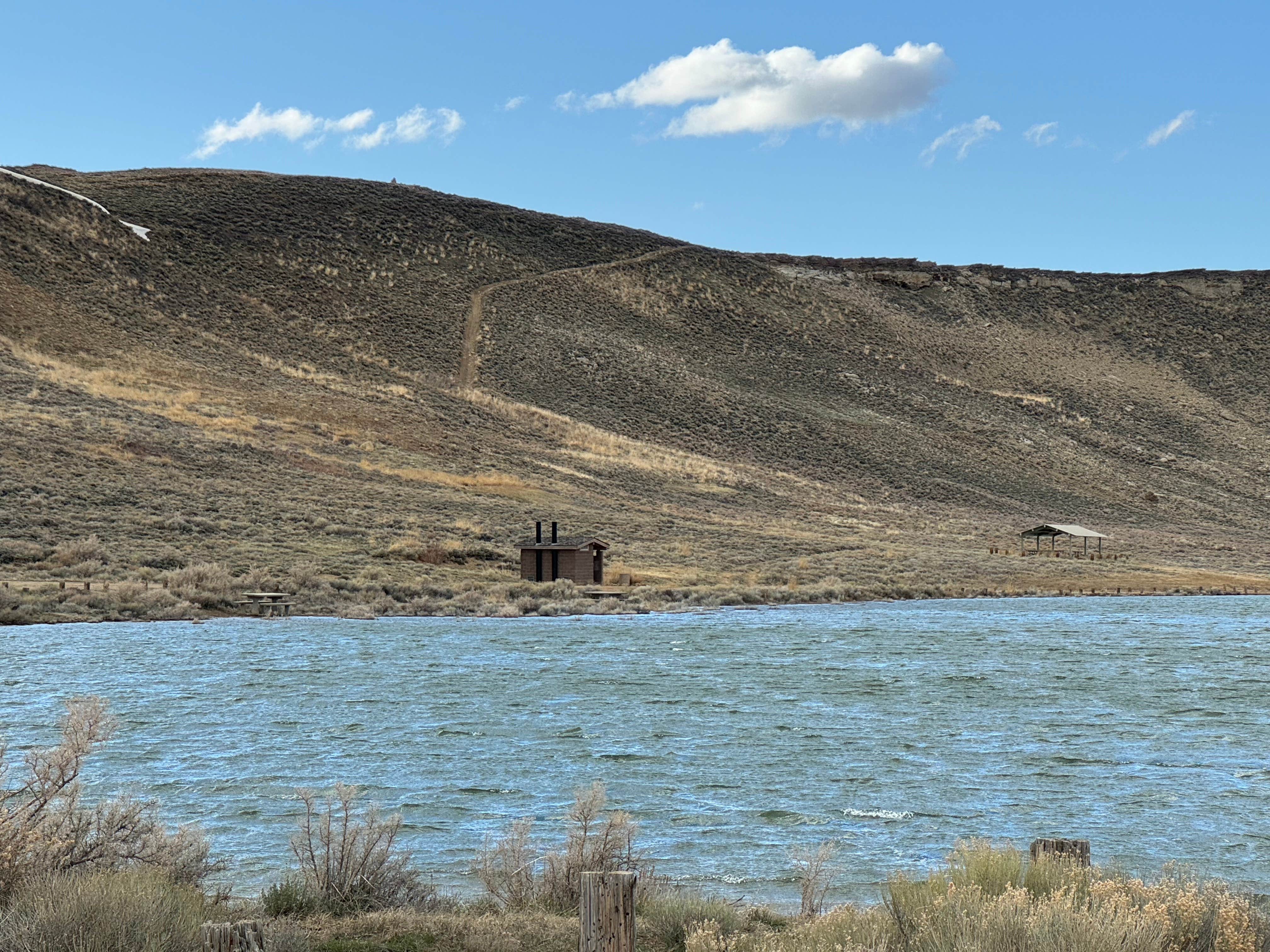 Camper-submitted photo at Rim Lake - DAY USE ONLY near Saratoga, WY