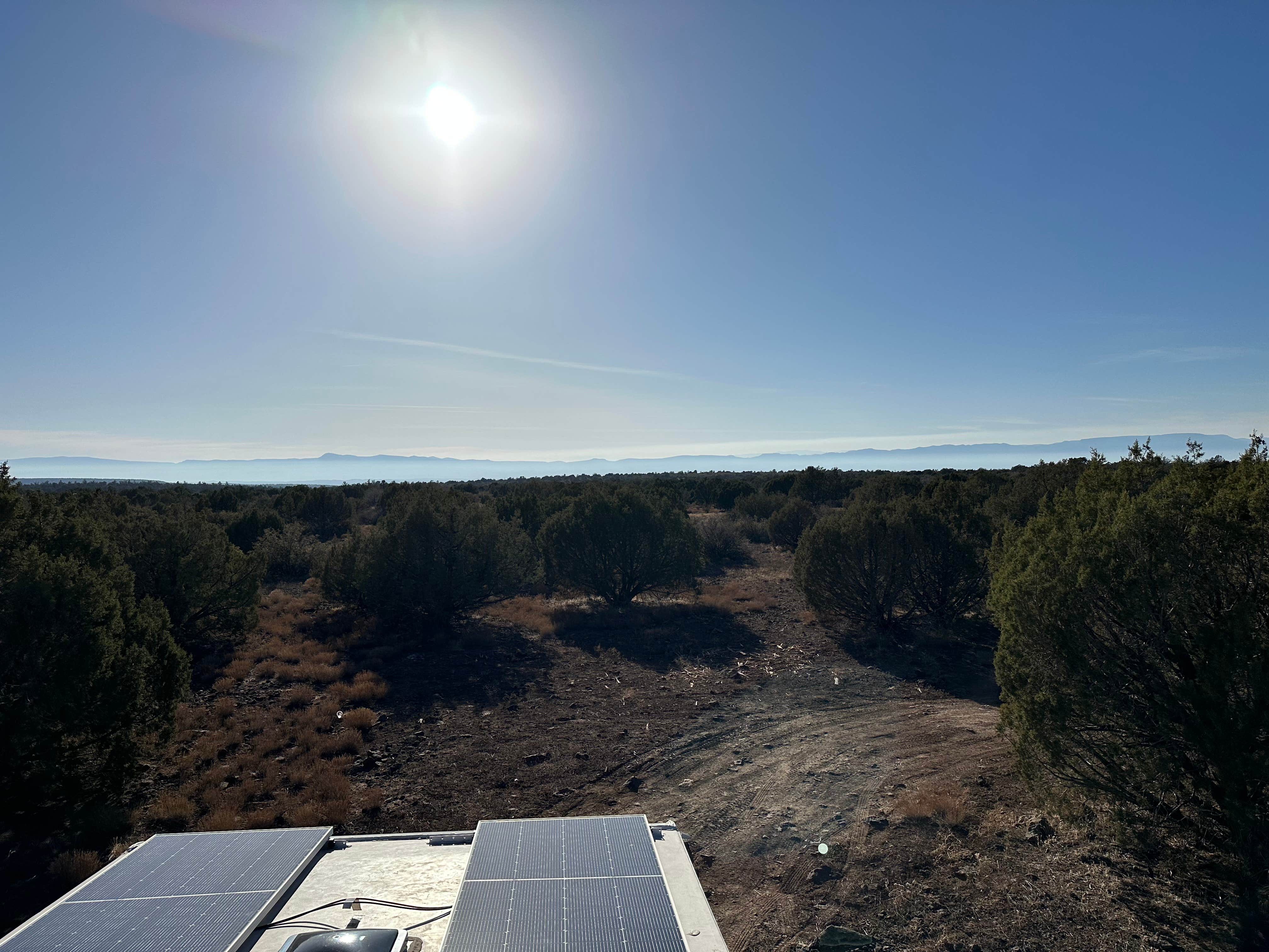Jake S.'s photo of a dispersed camping area at Rimrock Dispersed Site near Happy Jack, AZ