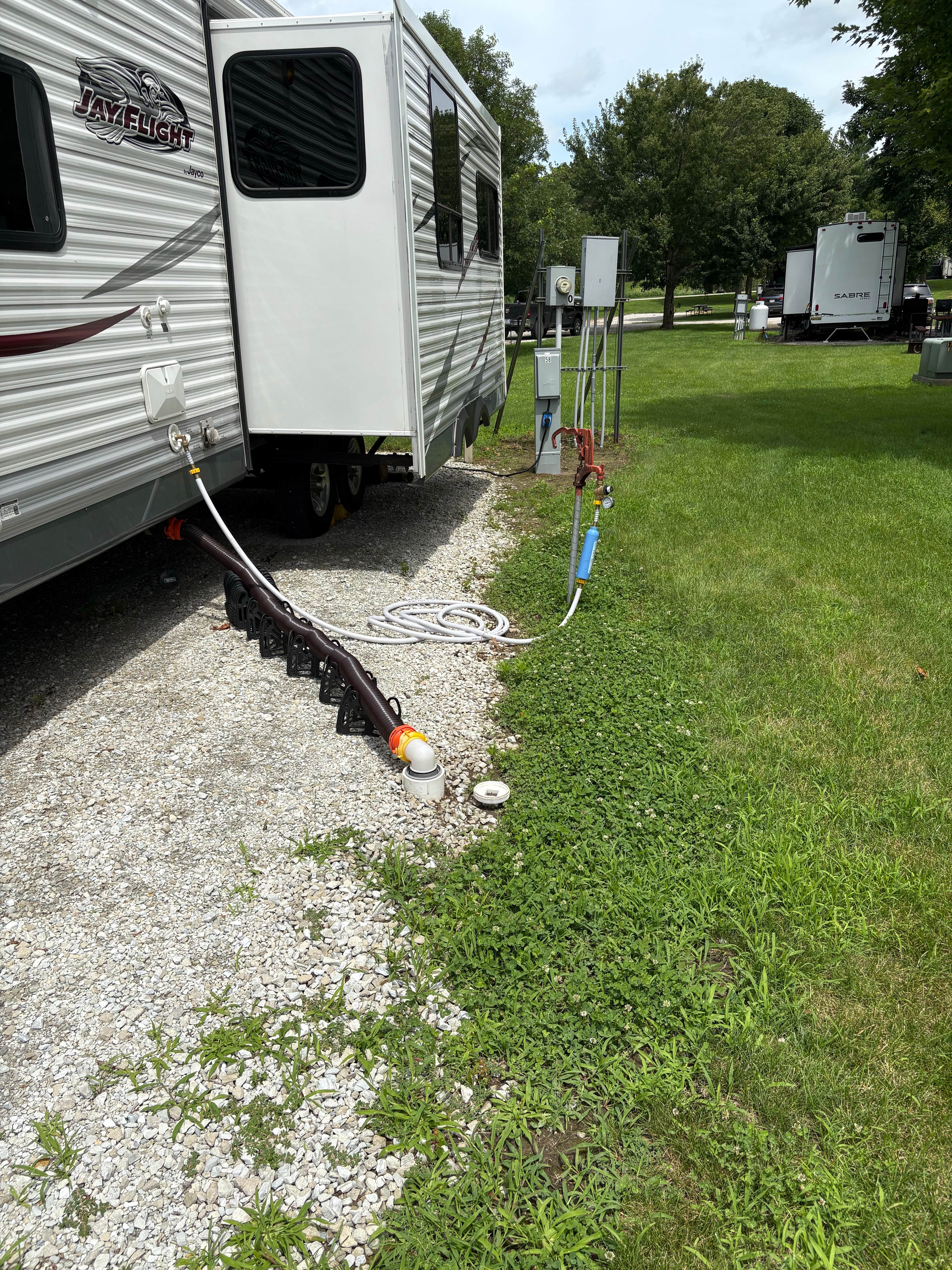 Jim C.'s photo of rv camping at River Oaks RV Park near Chariton, IA