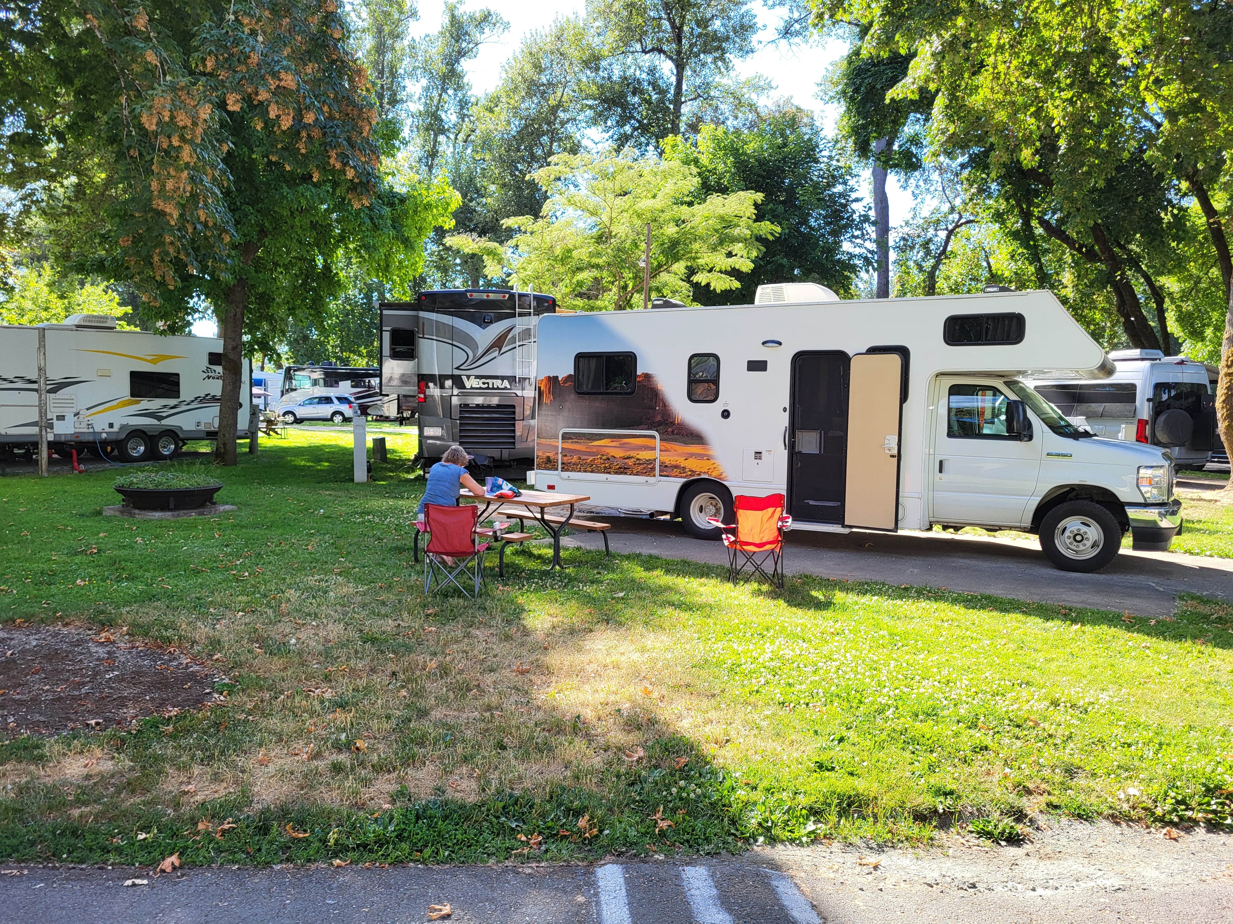 Camper-submitted photo at Riverpark RV Resort near Trail, OR