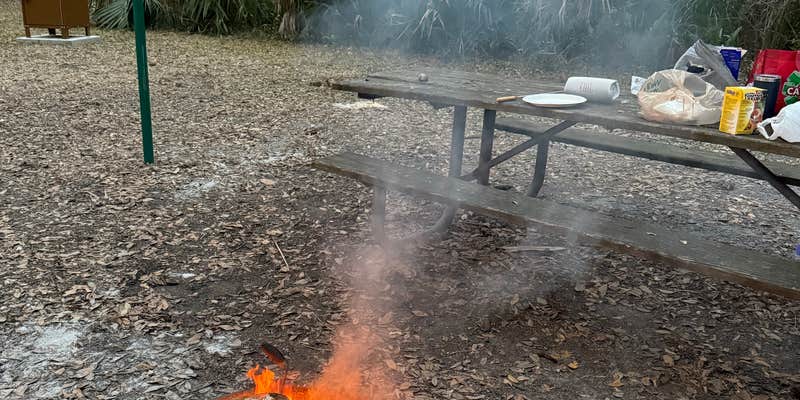 Camper submitted image from River Road Campground — Lake George State Forest