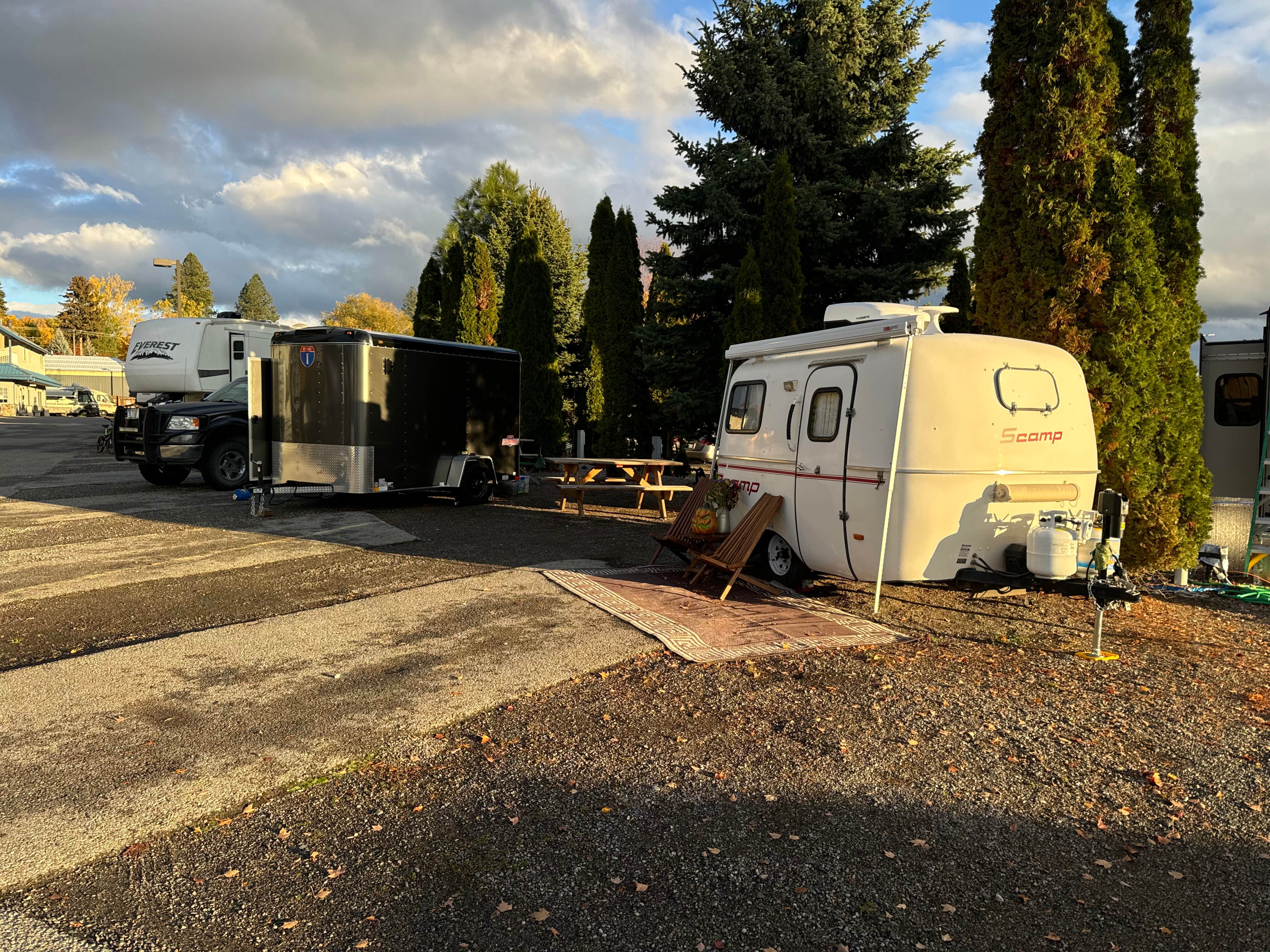Camper-submitted photo at River Walk RV Park near Harrison, ID