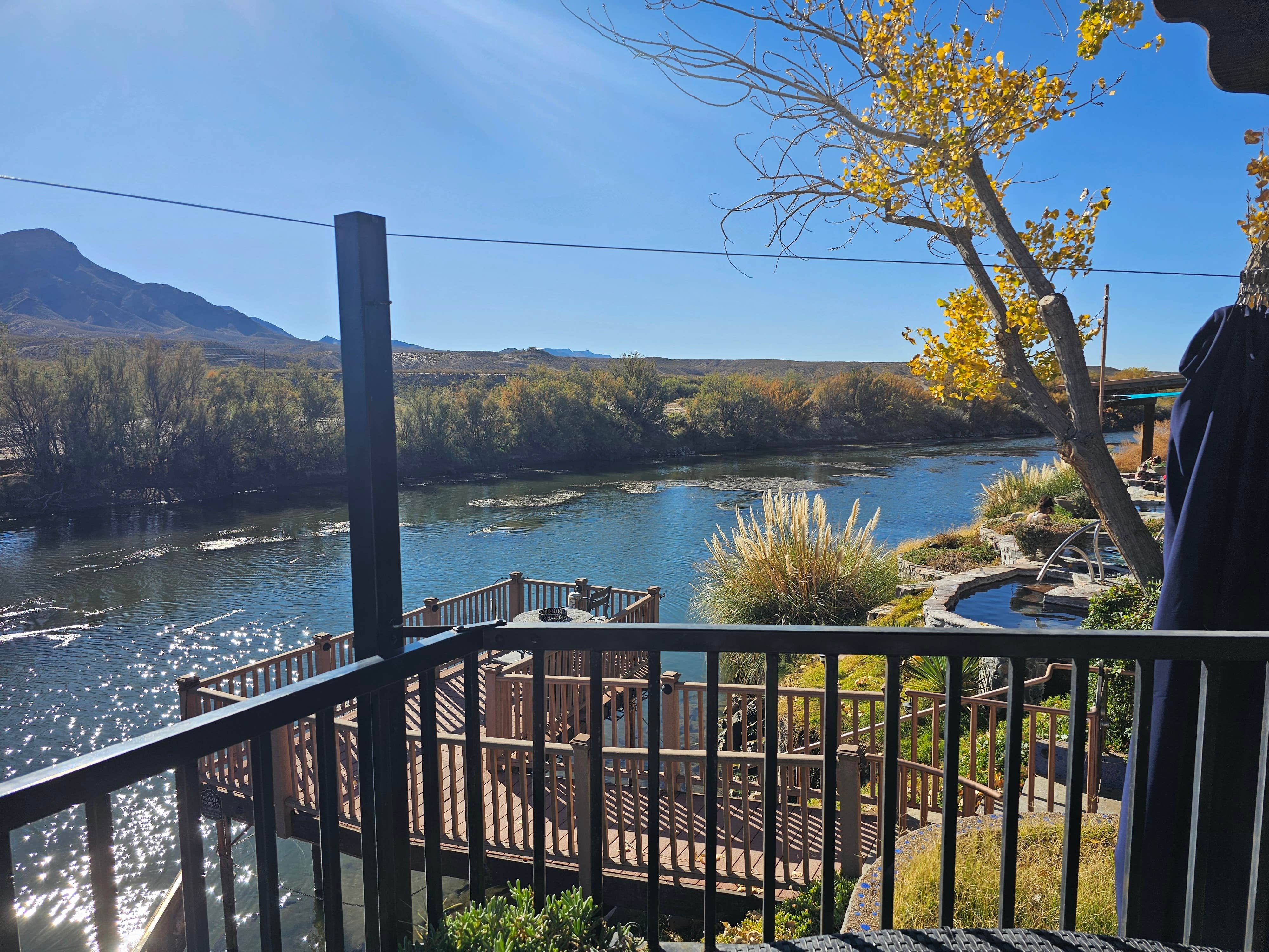 Camper-submitted photo at Riverbend Hot Springs near Caballo, NM