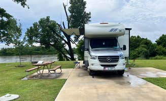 Julie B.'s photo of rv camping at Riverfront RV Resort near Spiro, OK