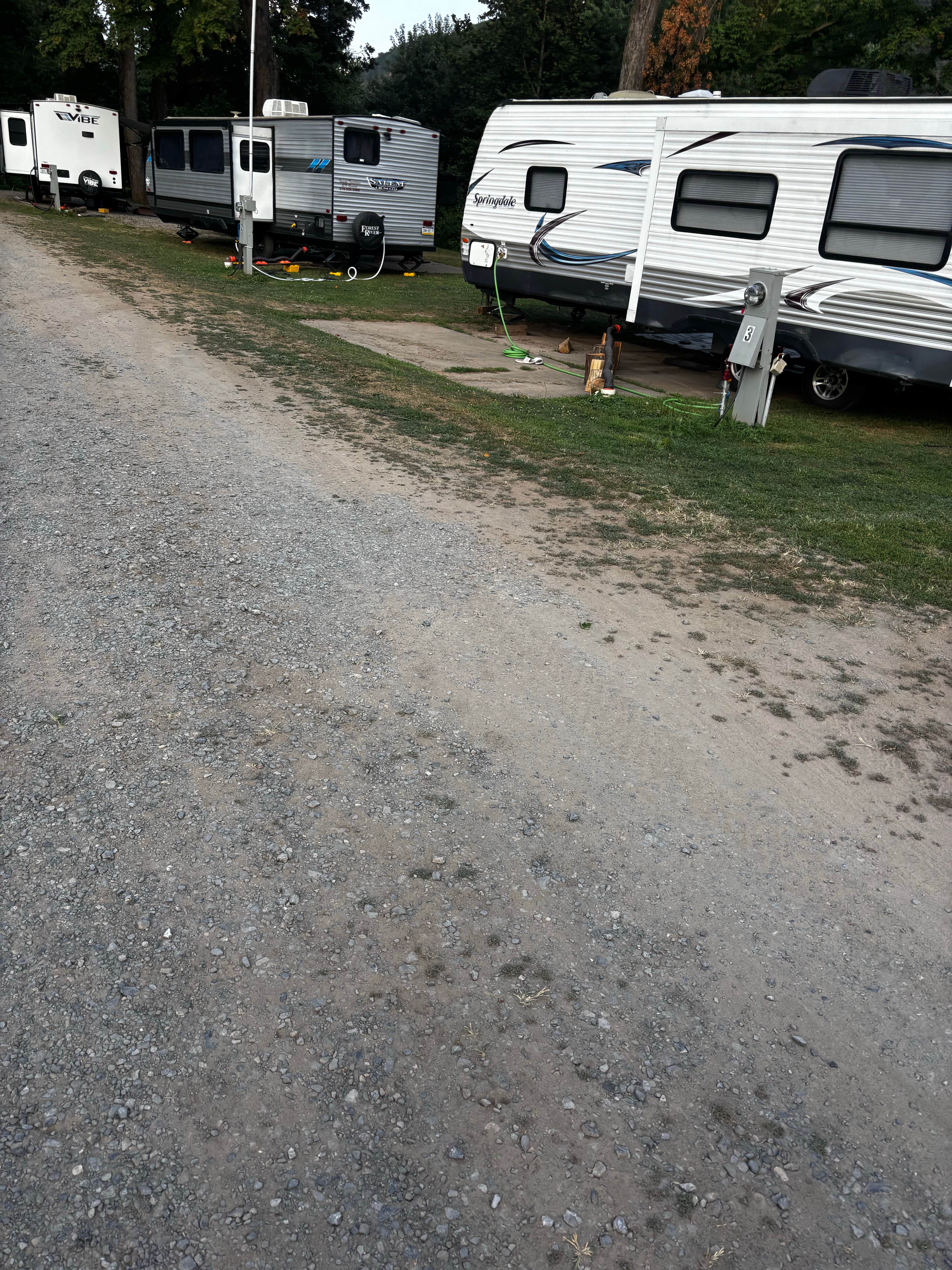 Jennifer H.'s photo of rv camping at Riverside Campground & Riverside Roadhouse near Jersey Mills, PA