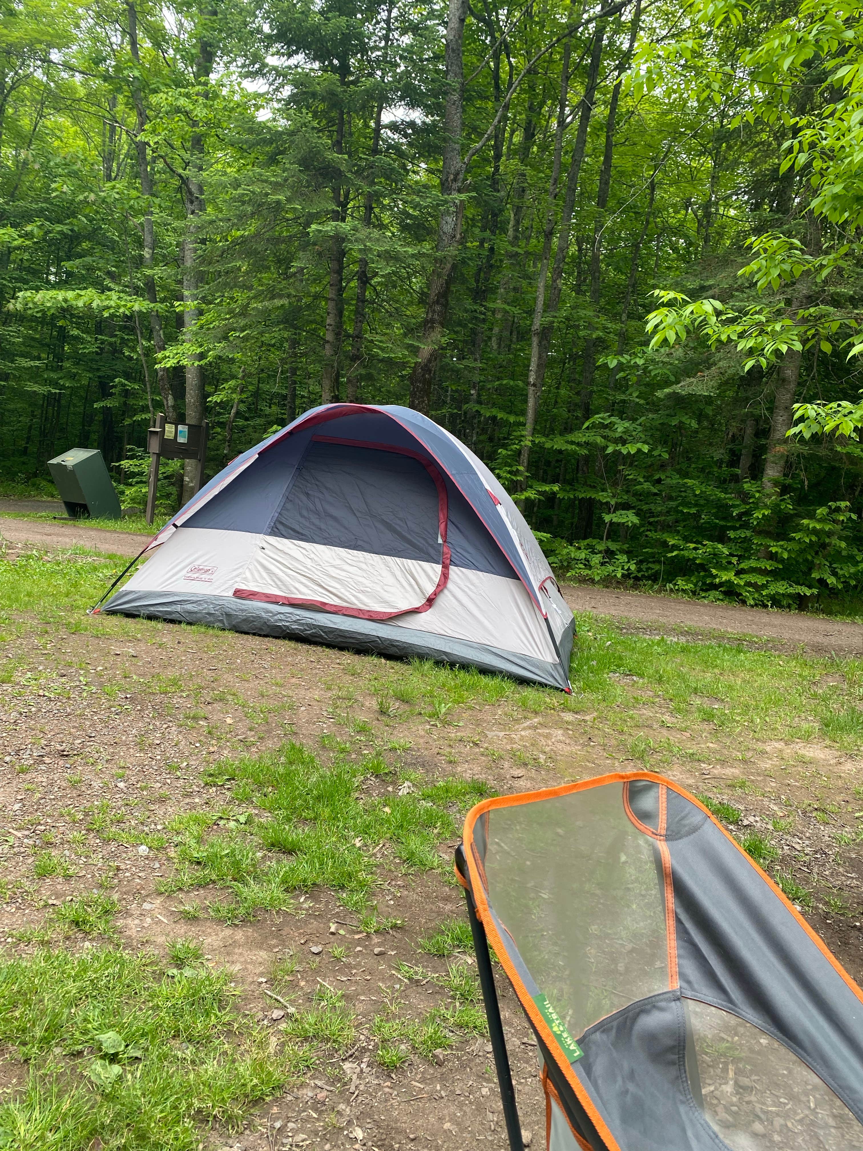 Camper submitted image from White Pine Rustic Outpost Camp — Porcupine Mountains Wilderness State Park - 3