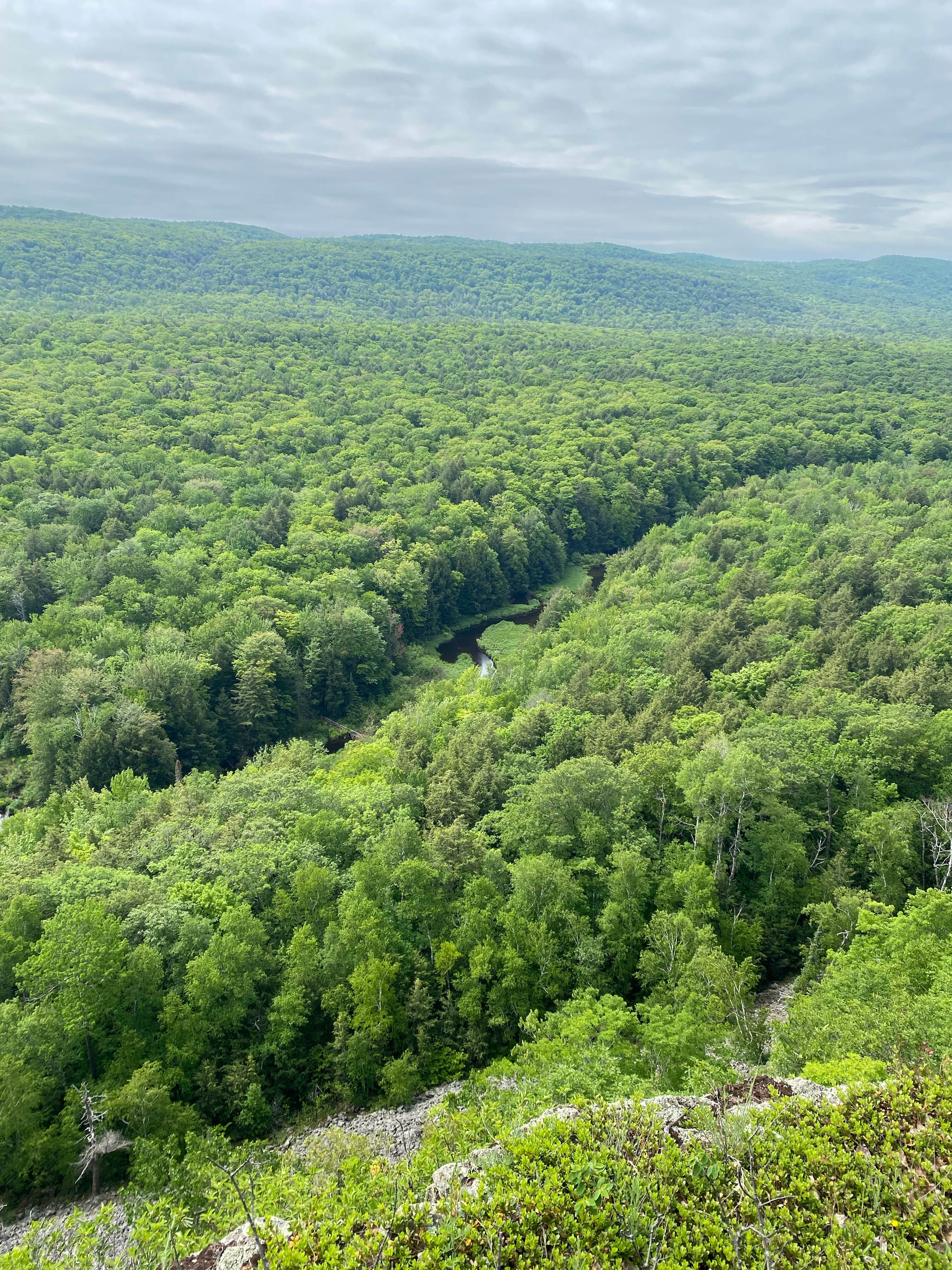 Camper-submitted photo at White Pine Rustic Outpost Camp — Porcupine Mountains Wilderness State Park near White Pine, MI