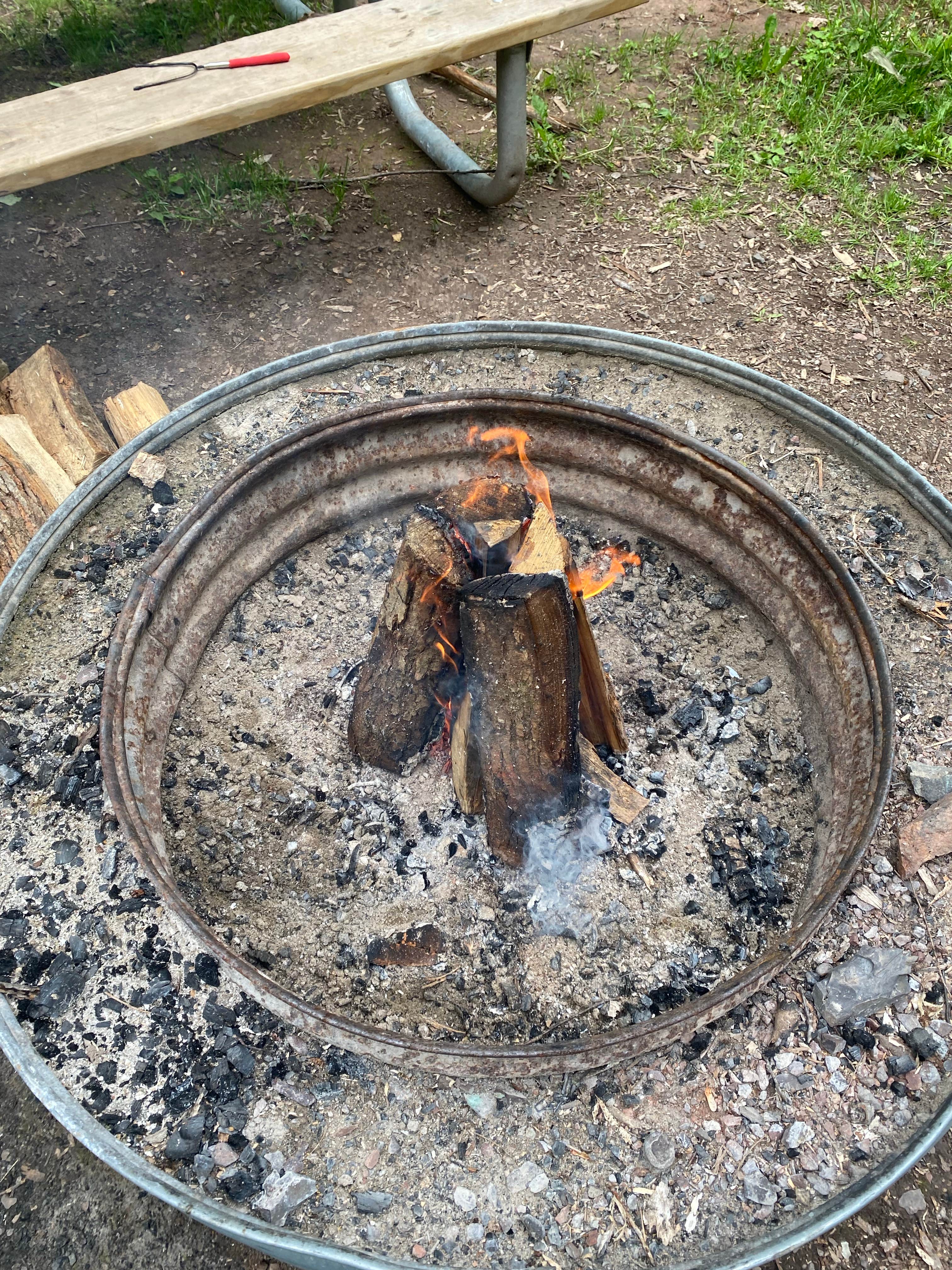 Camper-submitted photo at White Pine Rustic Outpost Camp — Porcupine Mountains Wilderness State Park near White Pine, MI