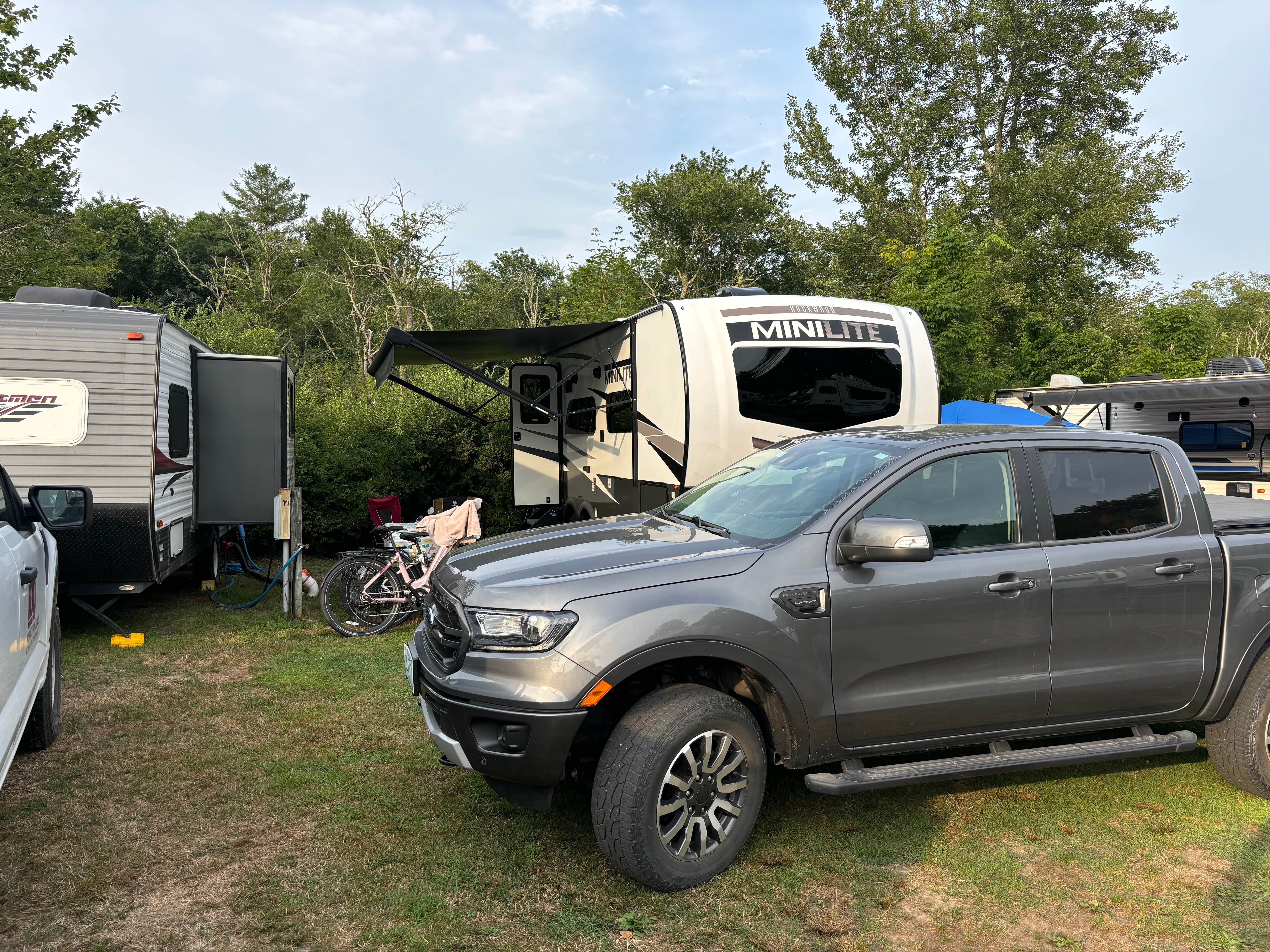 Camping near Yellowstone Park: Riverside Park Campground, Wells, Maine