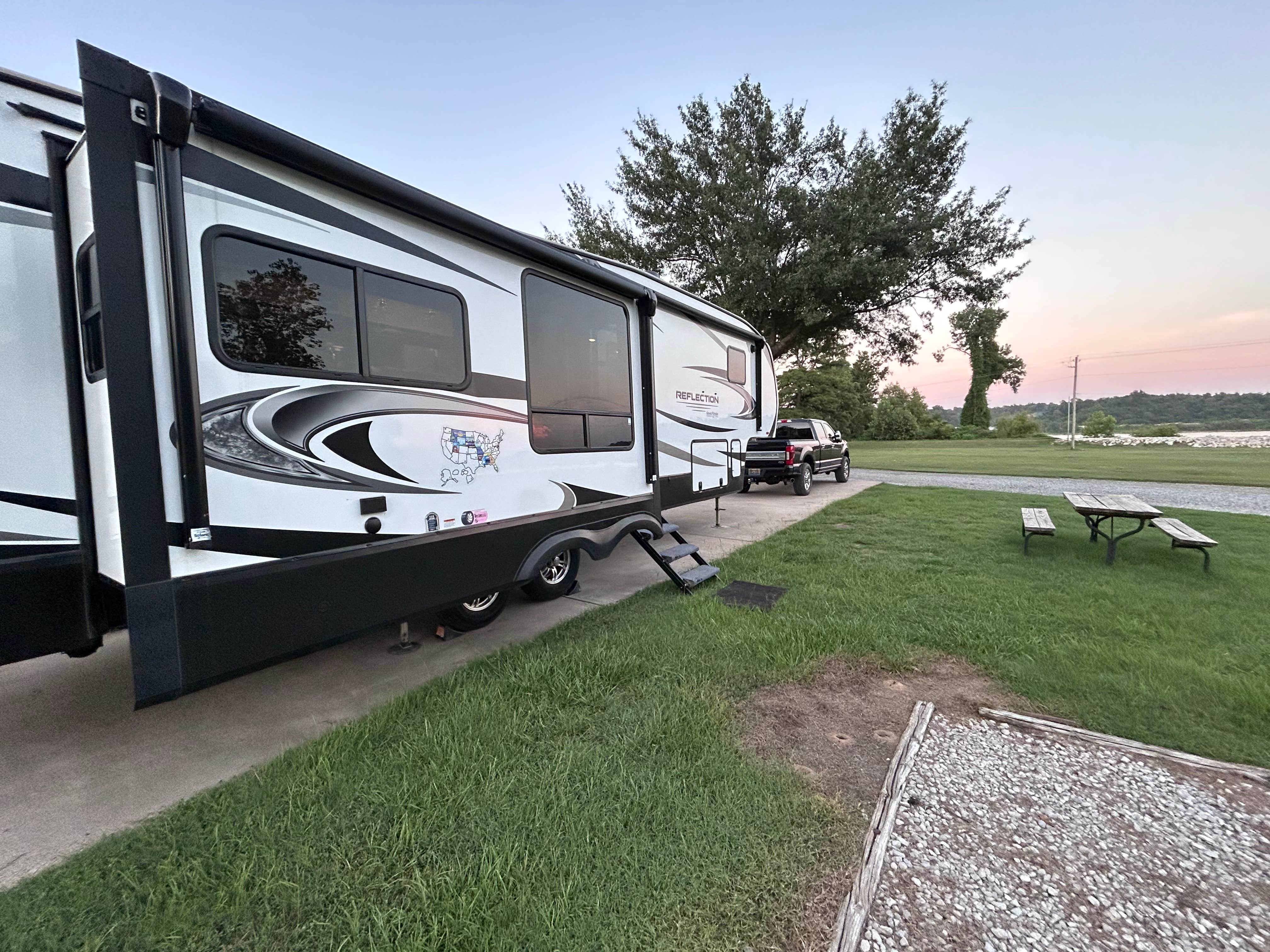 Monika G.'s photo of rv camping at River View RV Park & Resort near Tunica, LA