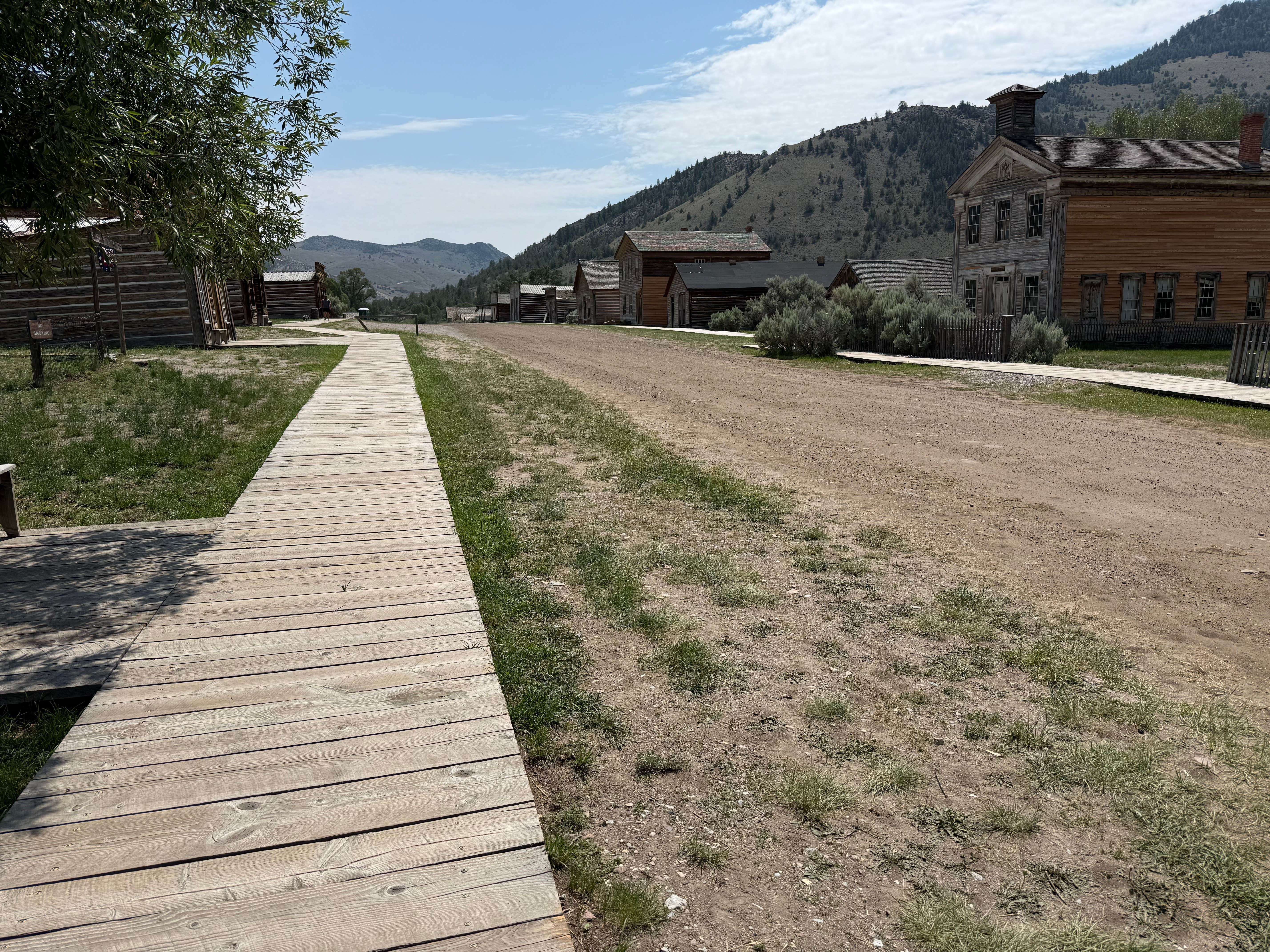 Camper-submitted photo at Road Agent Campground — Bannack State Park near Polaris, MT