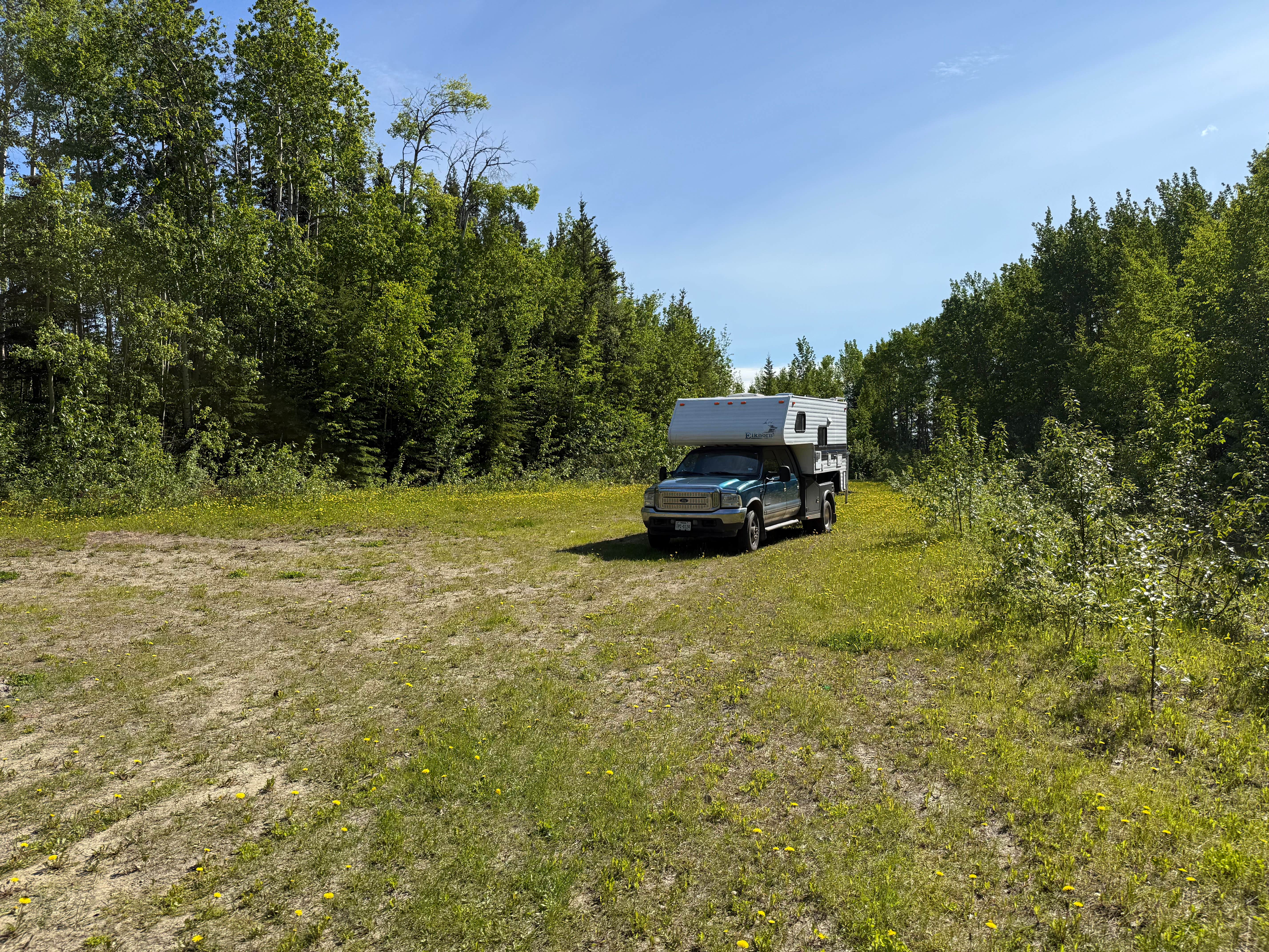 Camper-submitted photo at roadside camping spot near Nenana, AK