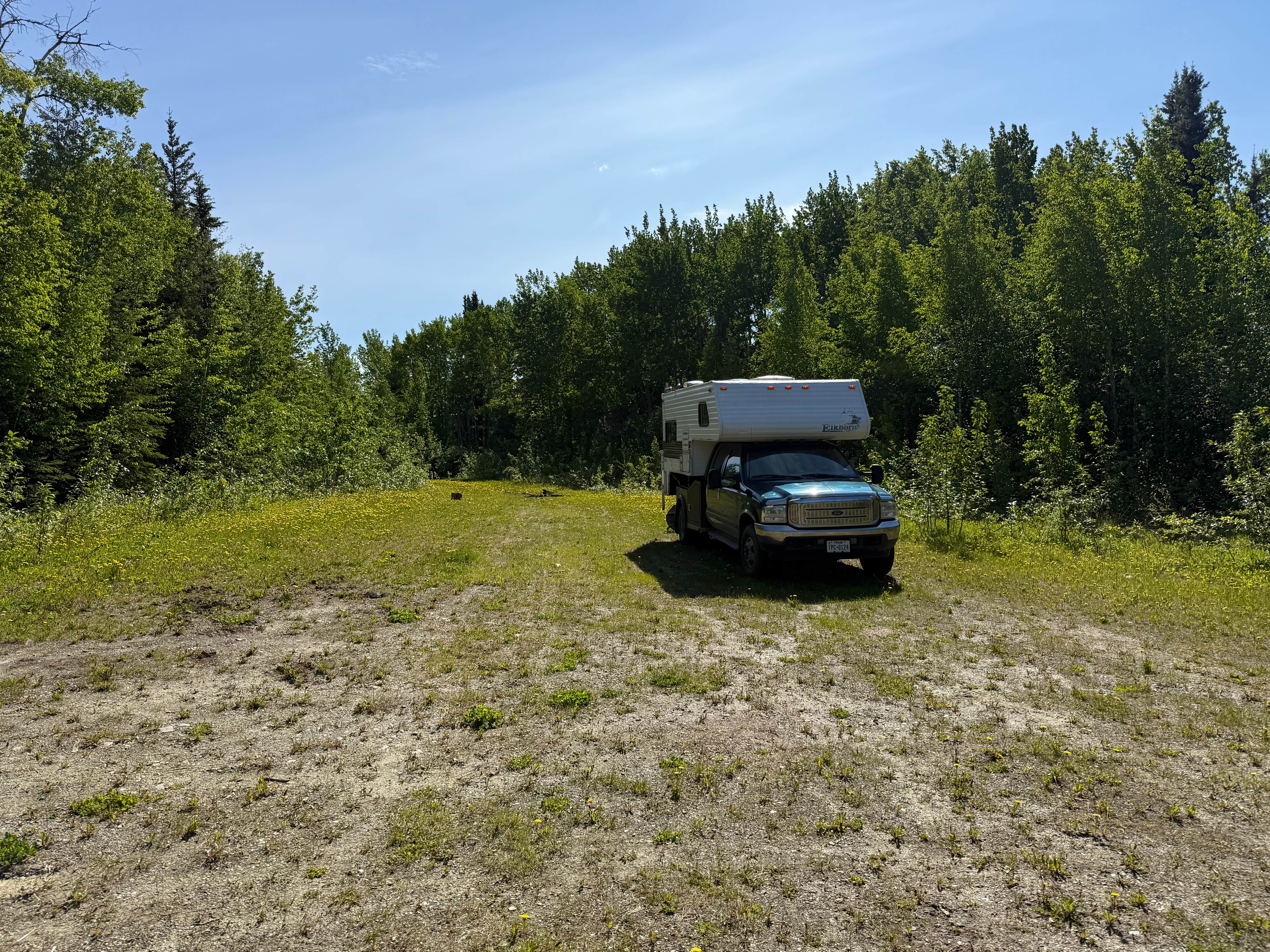 Camper-submitted photo at roadside camping spot near Nenana, AK