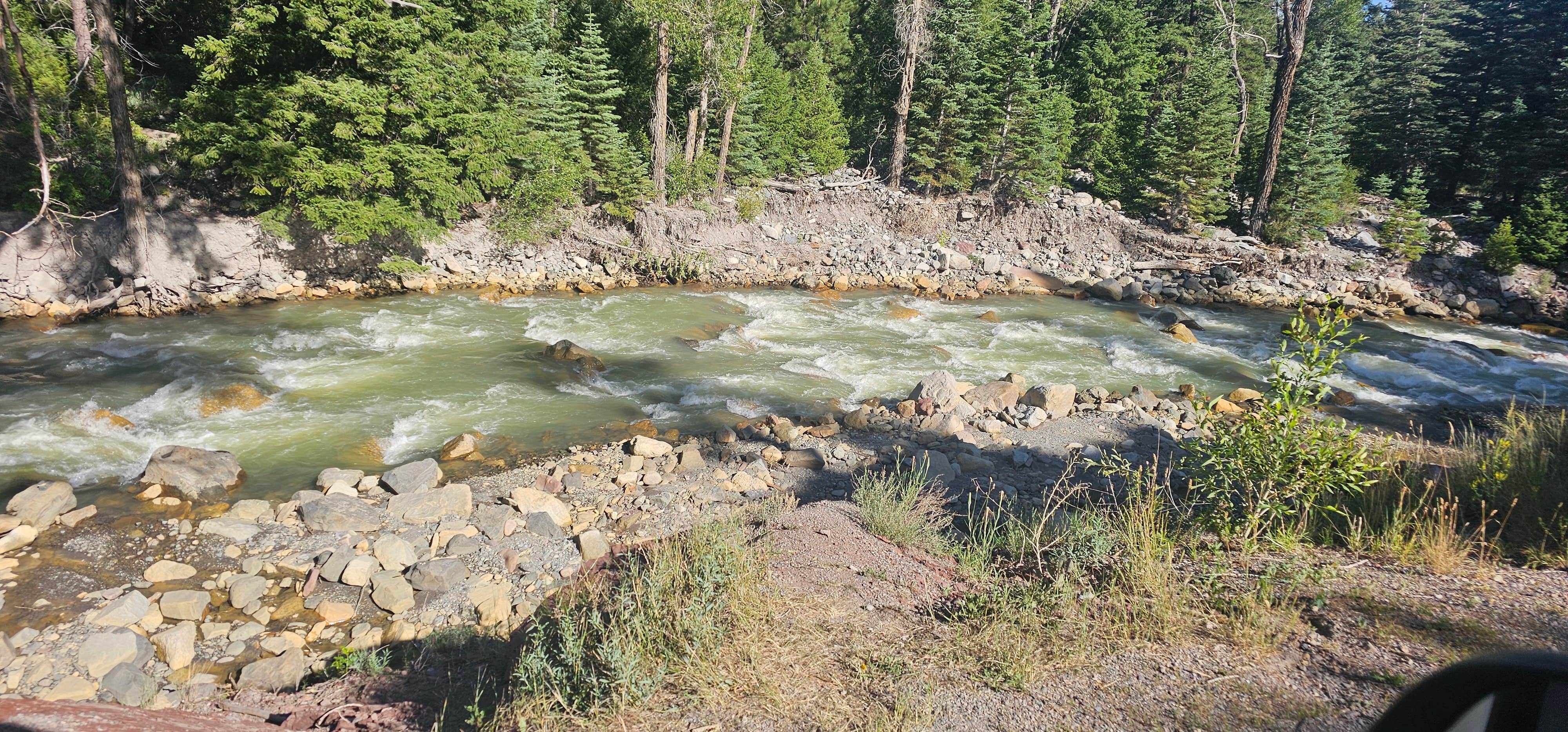 Ouray Roadside Parking