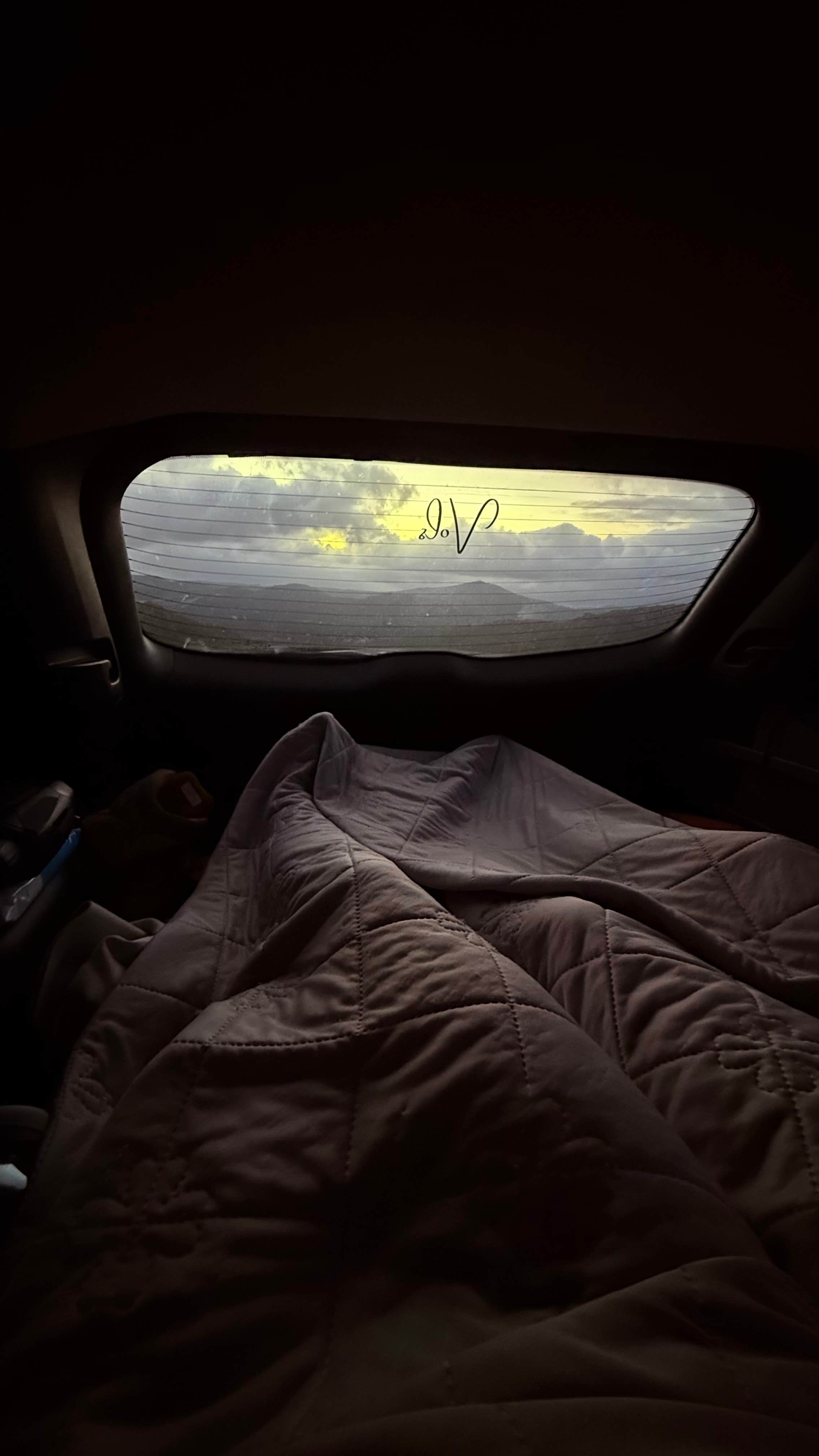 Camper submitted image from Roadside Pulloff in Pine Valley - 4