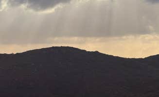 Stephanie B.'s photo of a dispersed camping area at Roadside Pulloff in Pine Valley near Chula Vista, CA