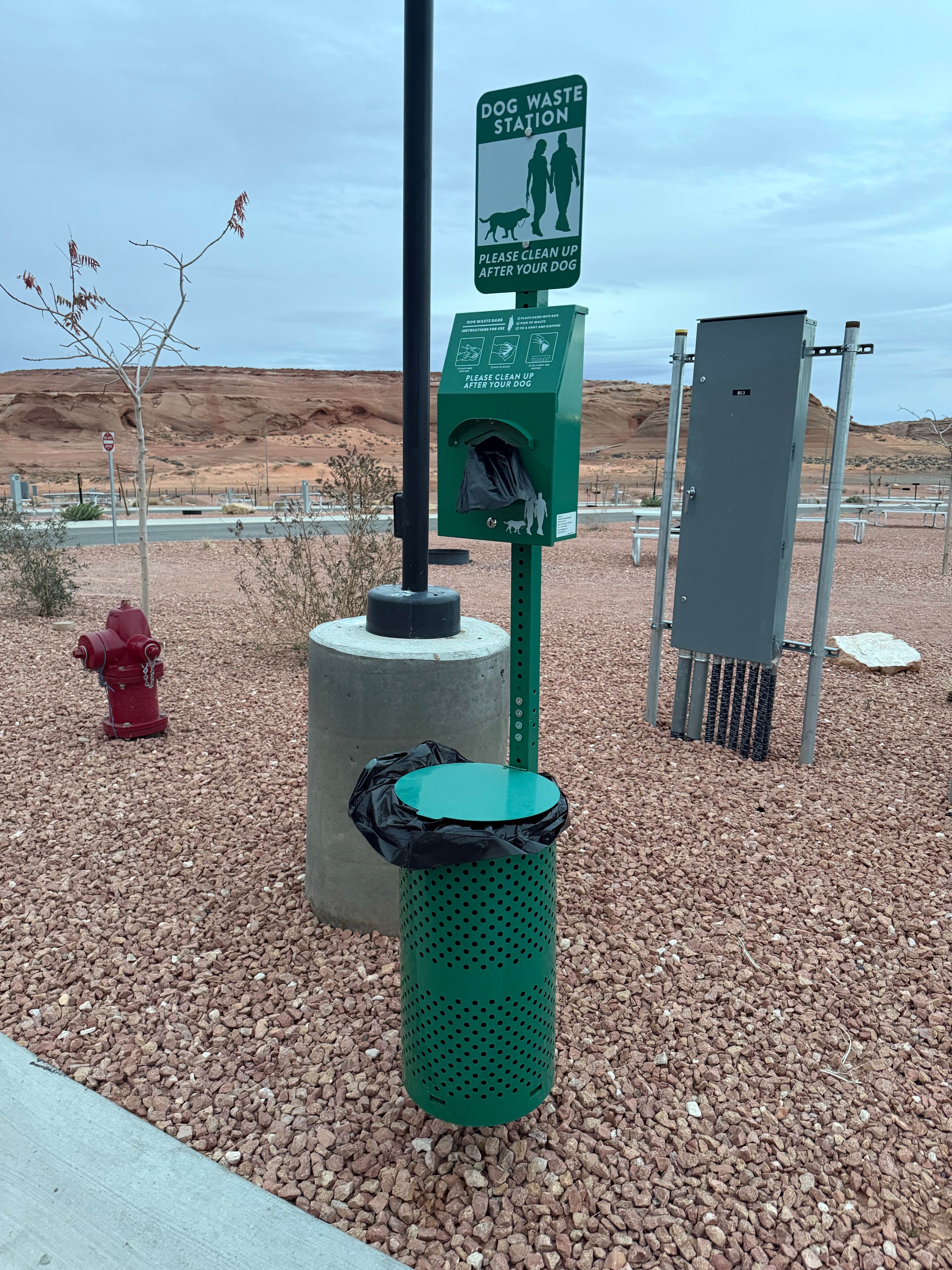 Kim G.'s photo of camping with pets at Roam America Horseshoe Bend near Page, AZ