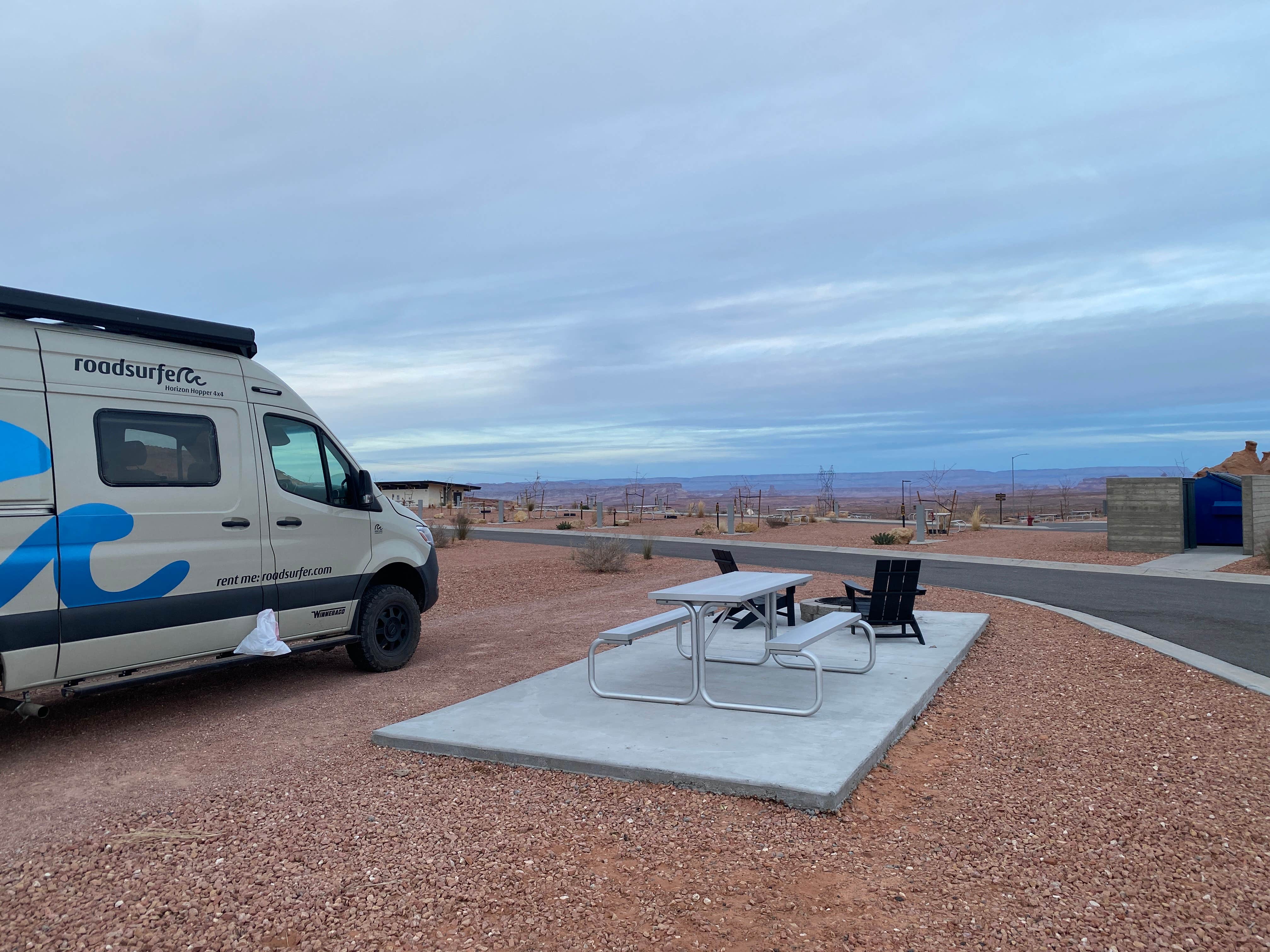 Illya S.'s photo of rv camping at Roam America Horseshoe Bend near Glen Canyon National Recreation Area
