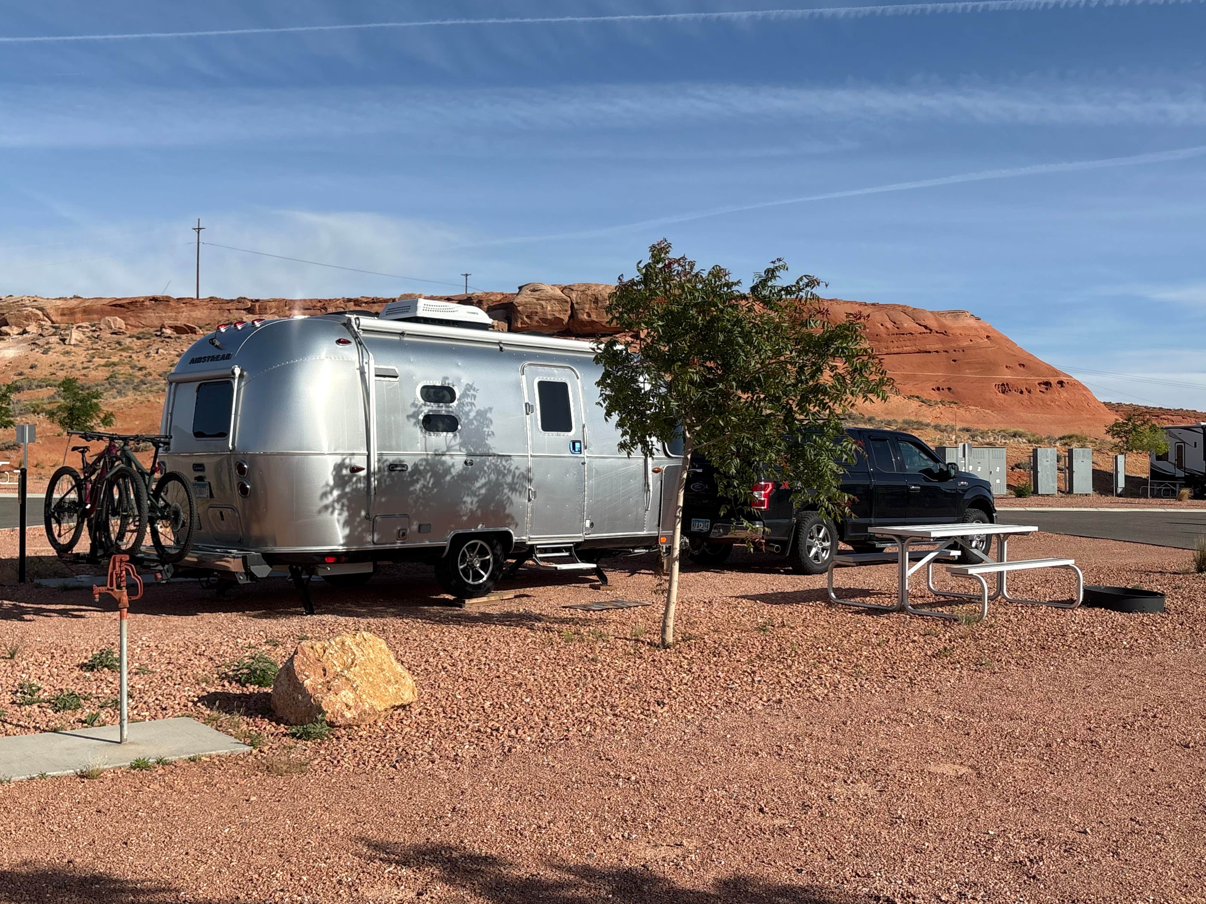 vicky H.'s photo of rv camping at Roam America Horseshoe Bend near Big Water, UT