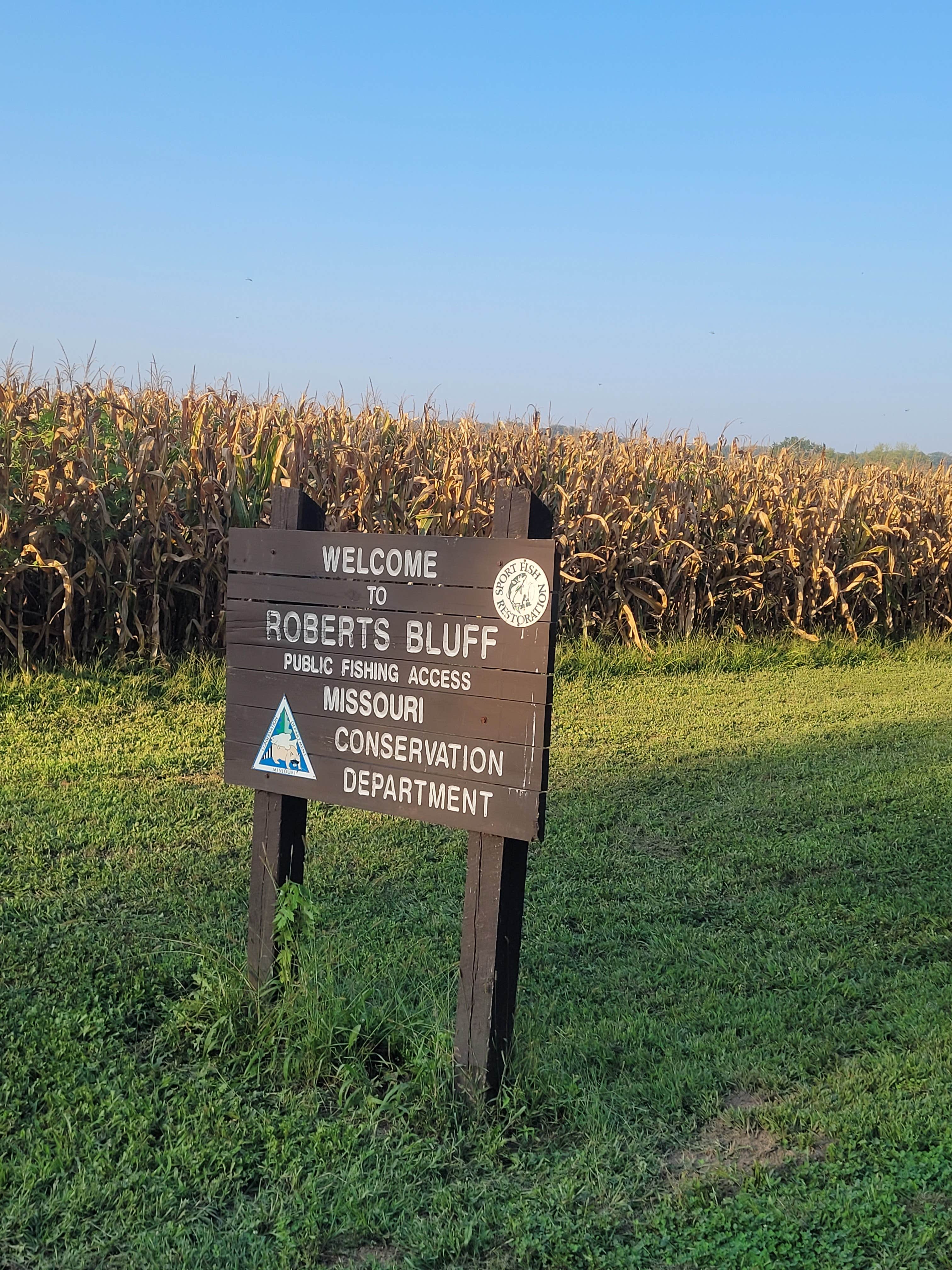 Camper-submitted photo at Roberts Bluff Access near Prairie Home, MO